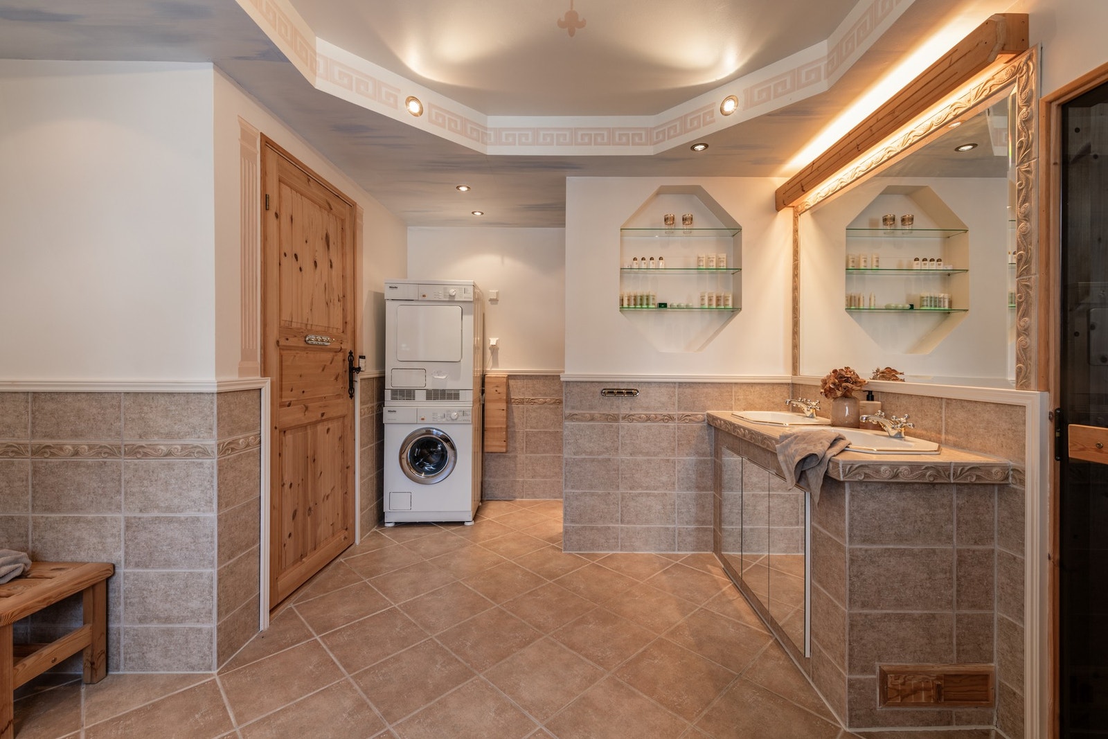 Badet har opplegg for vaskemaskin Galleribilde