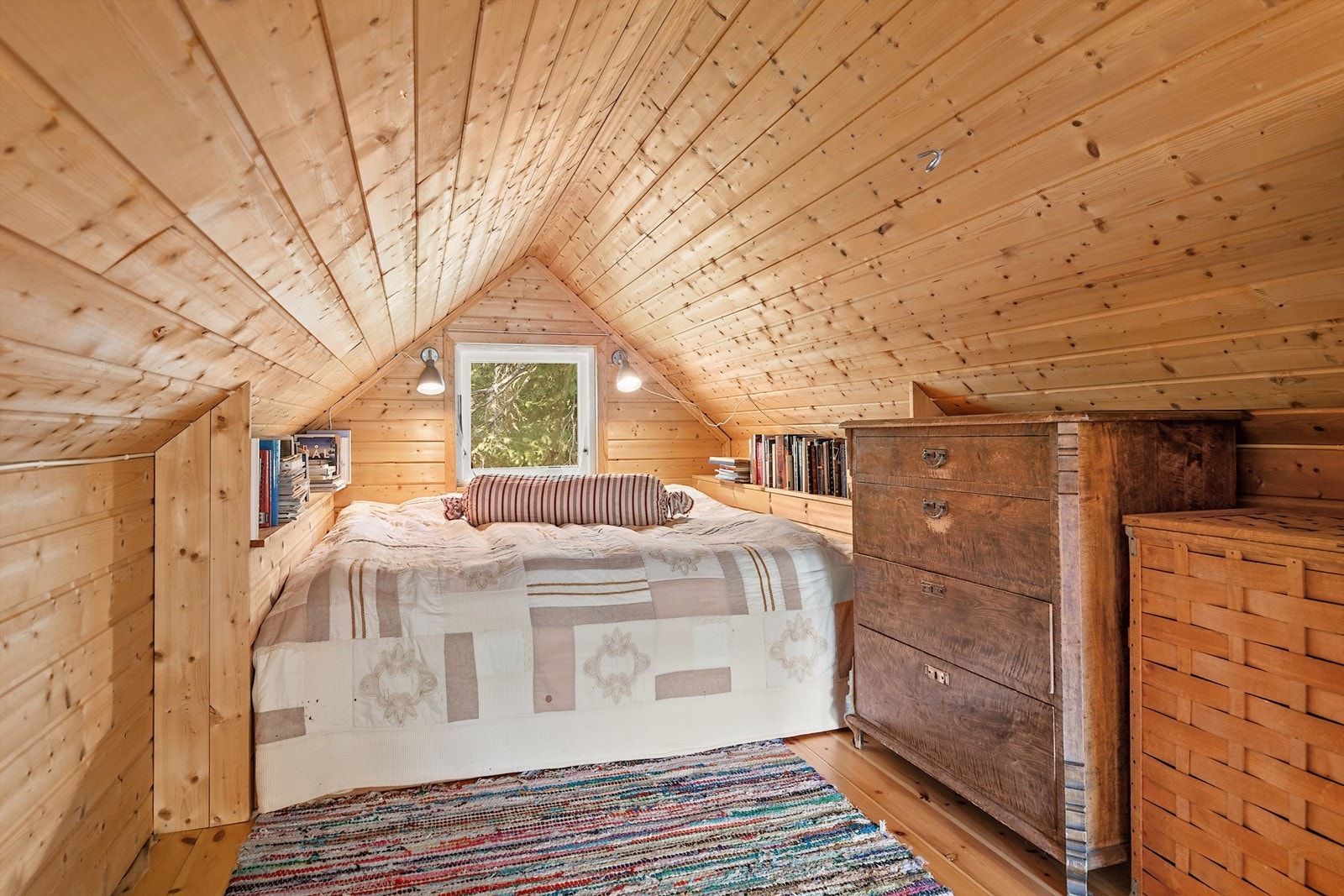 Hemse innredet som soverom Galleribilde