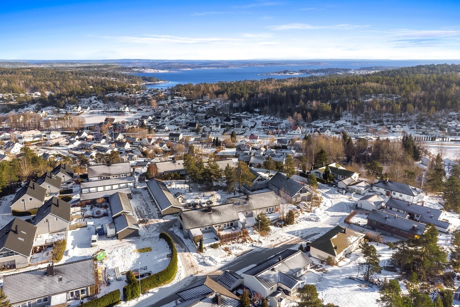 Her bor man i et stille og rolig område. Galleribilde