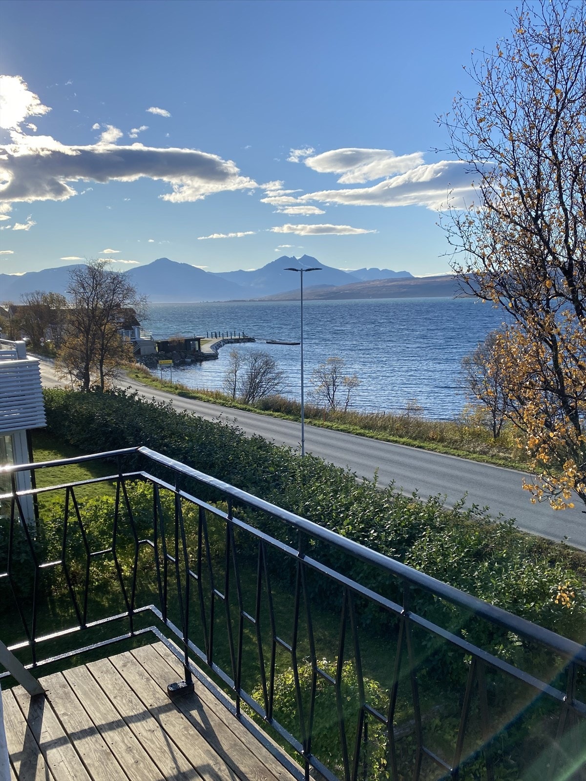 Privat bilde. Utsikt fra Balkong mot sør Galleribilde