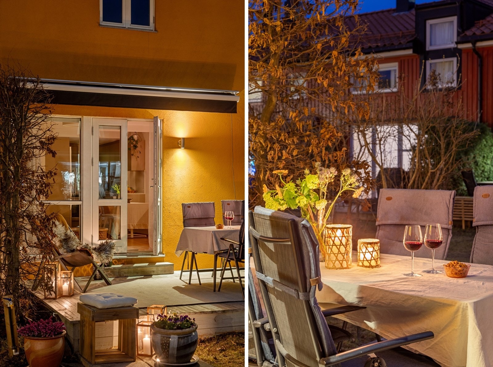 Herlig terrasse på ca. 11 kvm med god plass til hagemøbler, grill og diverse beplantning. Galleribilde