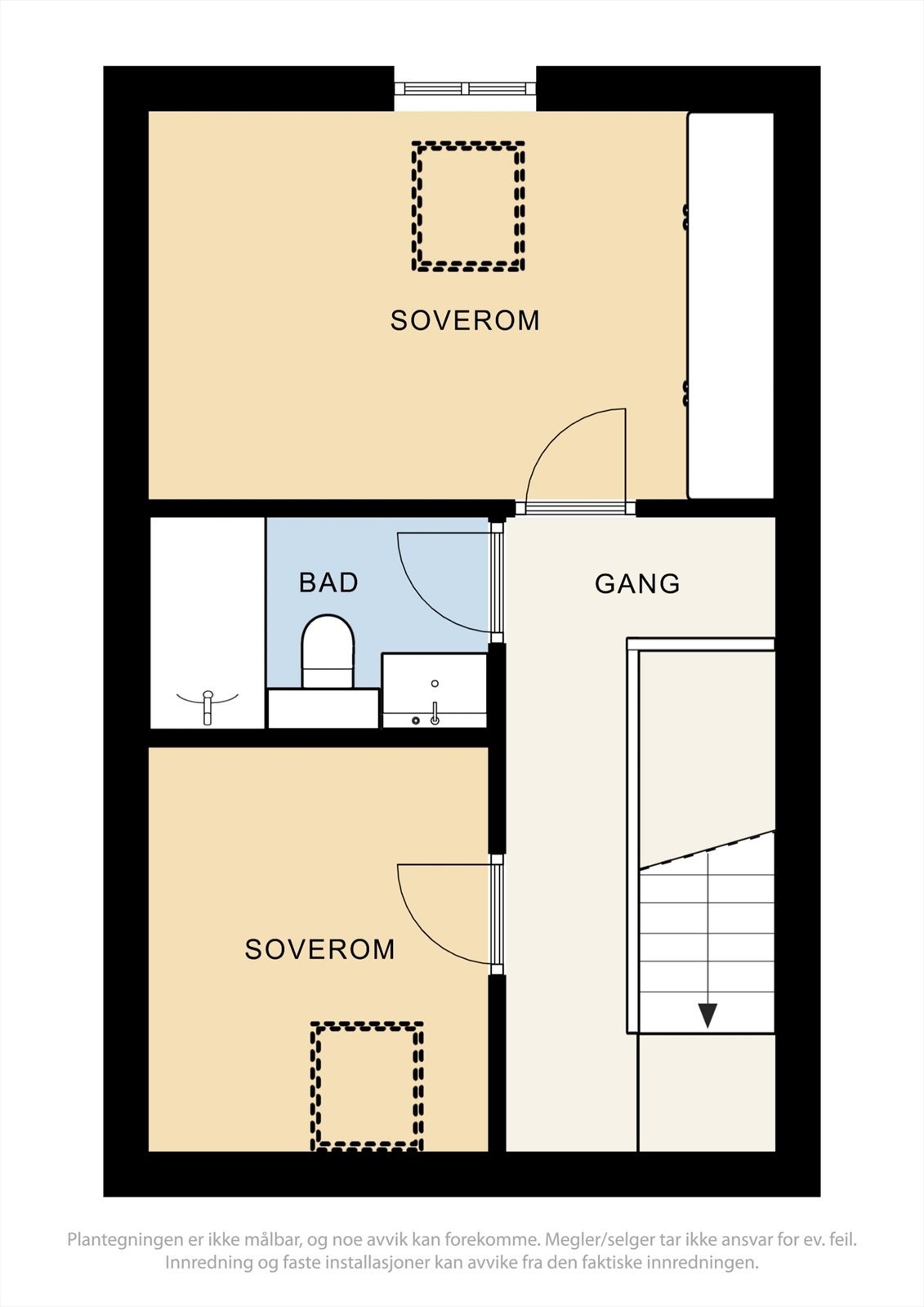 Plantegning 2.etasje. Galleribilde