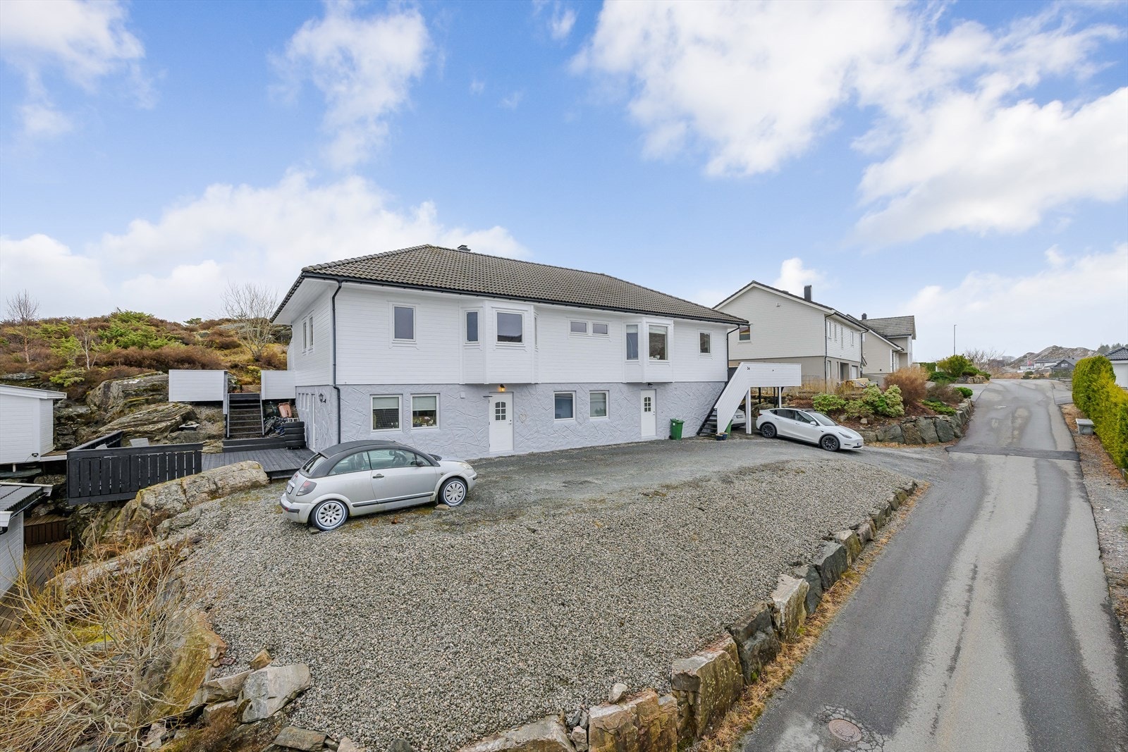 Terrassen på østsiden har leietaker fått benytte Galleribilde