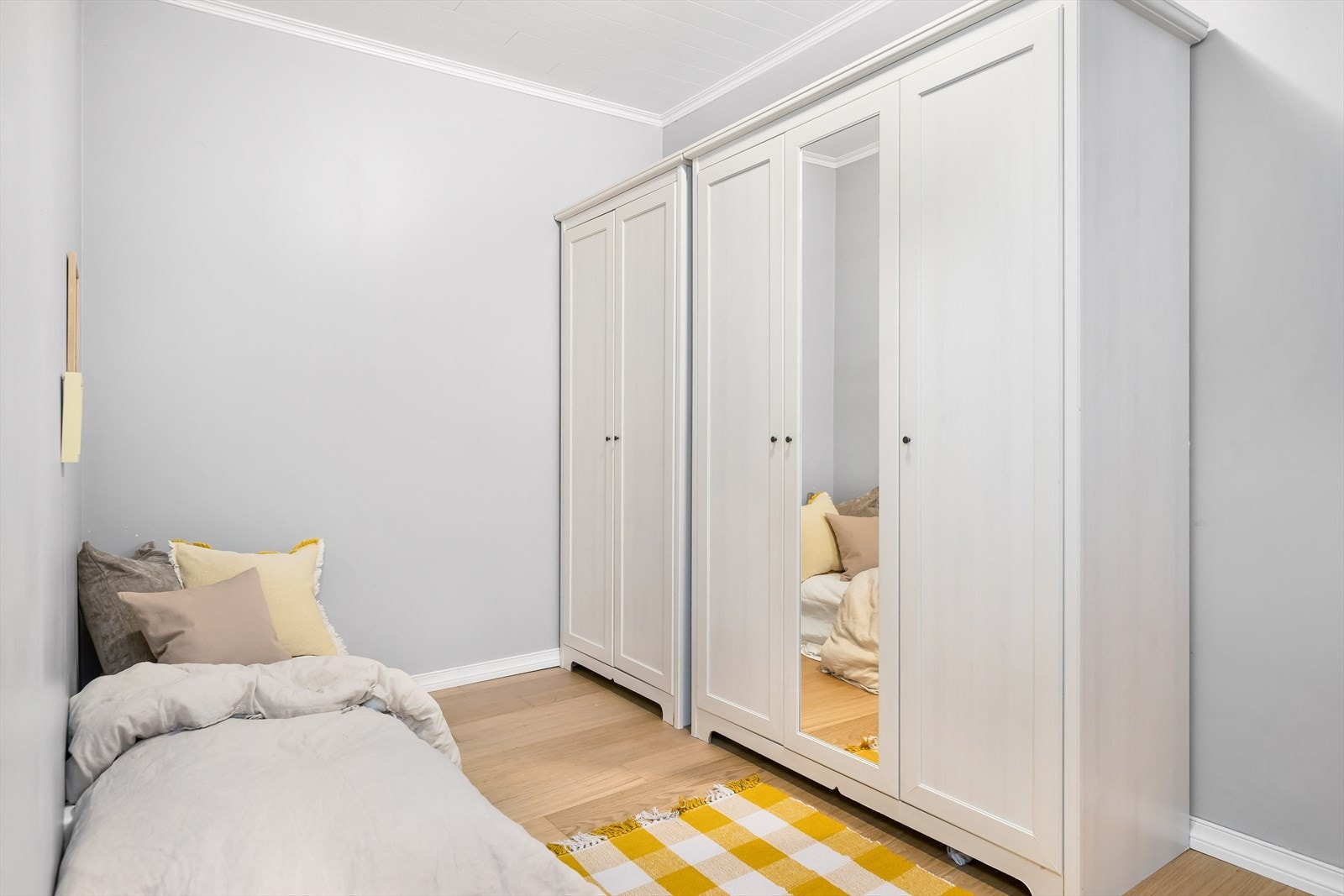 I hoveddel i 1.etasje befinner det seg to soverom Galleribilde