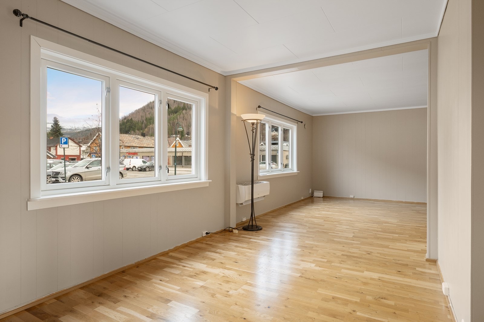 For effektiv oppvarming er det installert en luft-til-luft varmepumpe fra 2021. Galleribilde