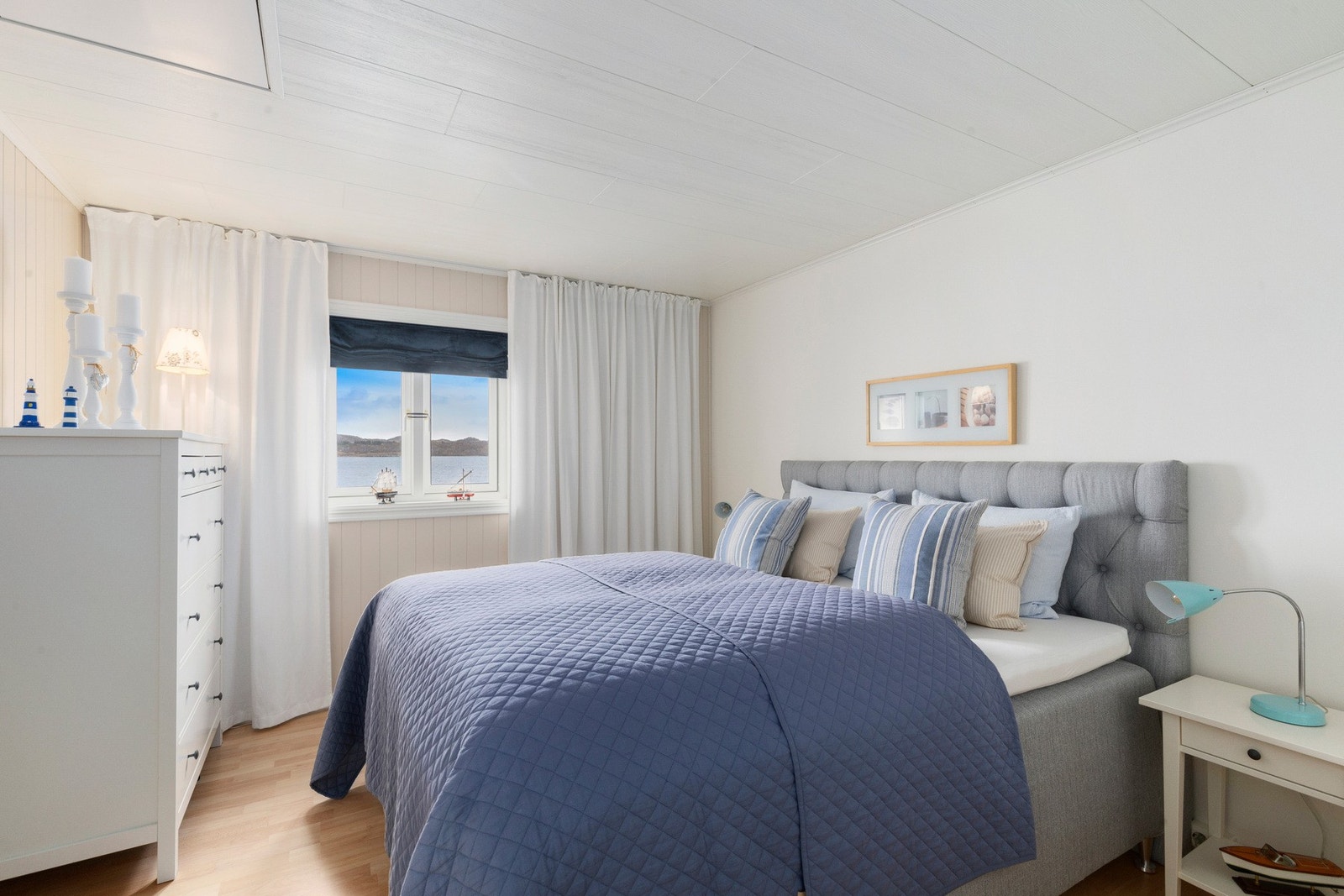 Hovedsoverommet er på 12,5 kvm. Galleribilde