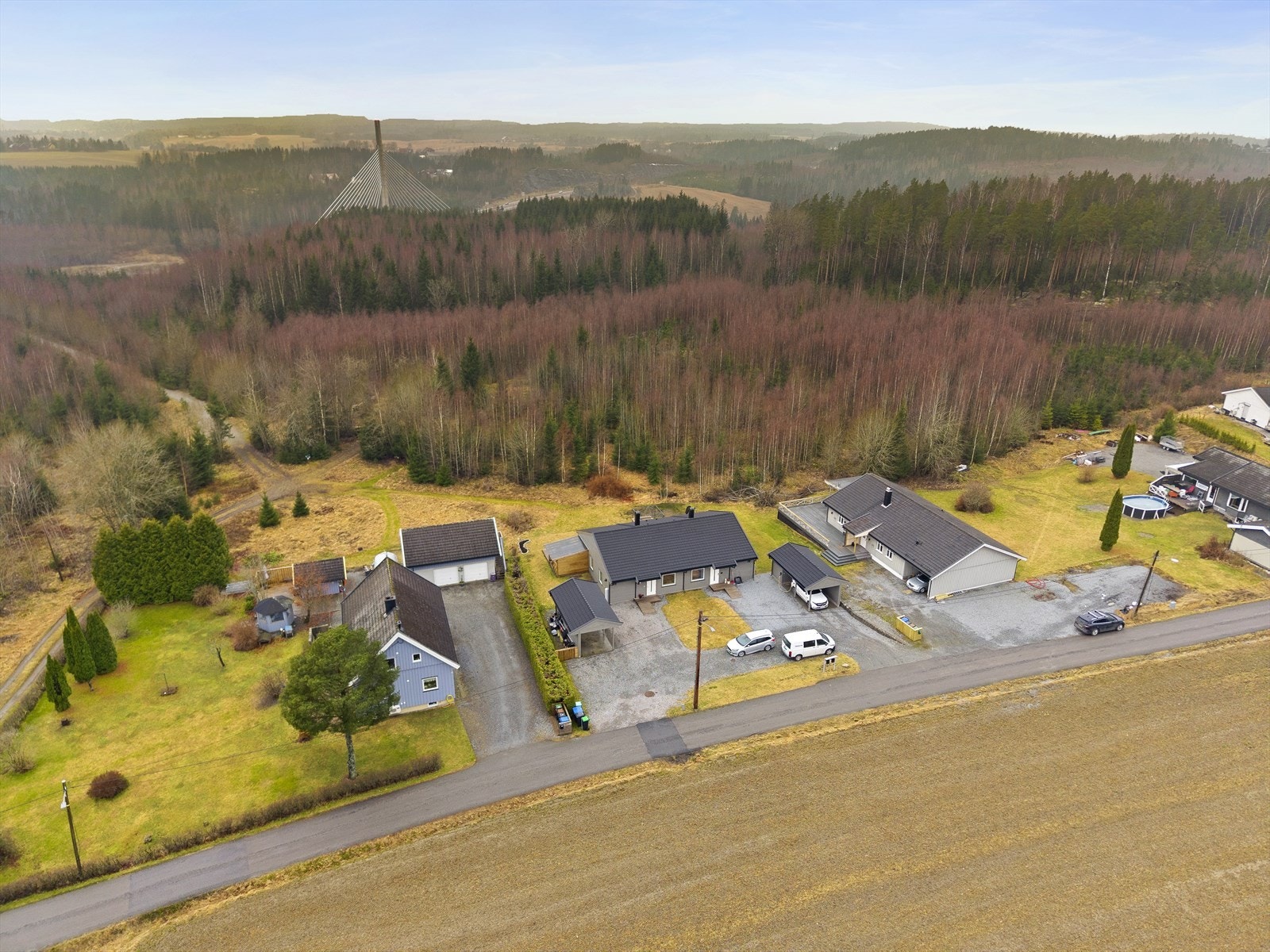 Dronefoto Galleribilde