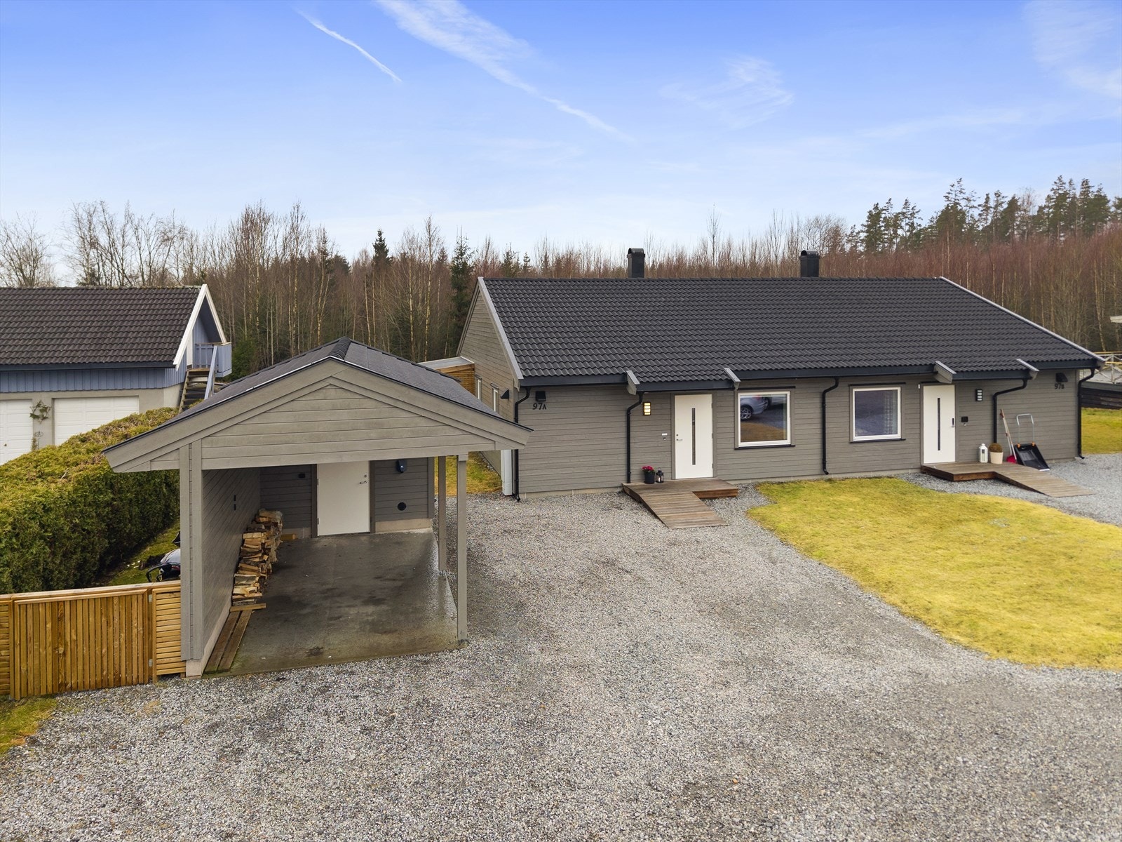 Dronefoto Galleribilde