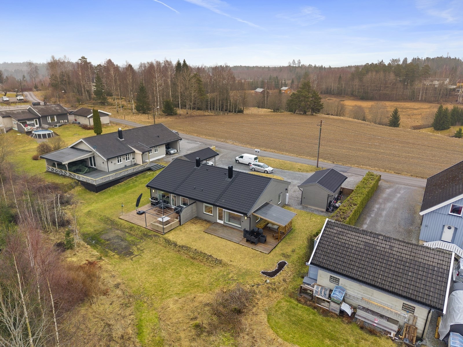 Dronefoto Galleribilde