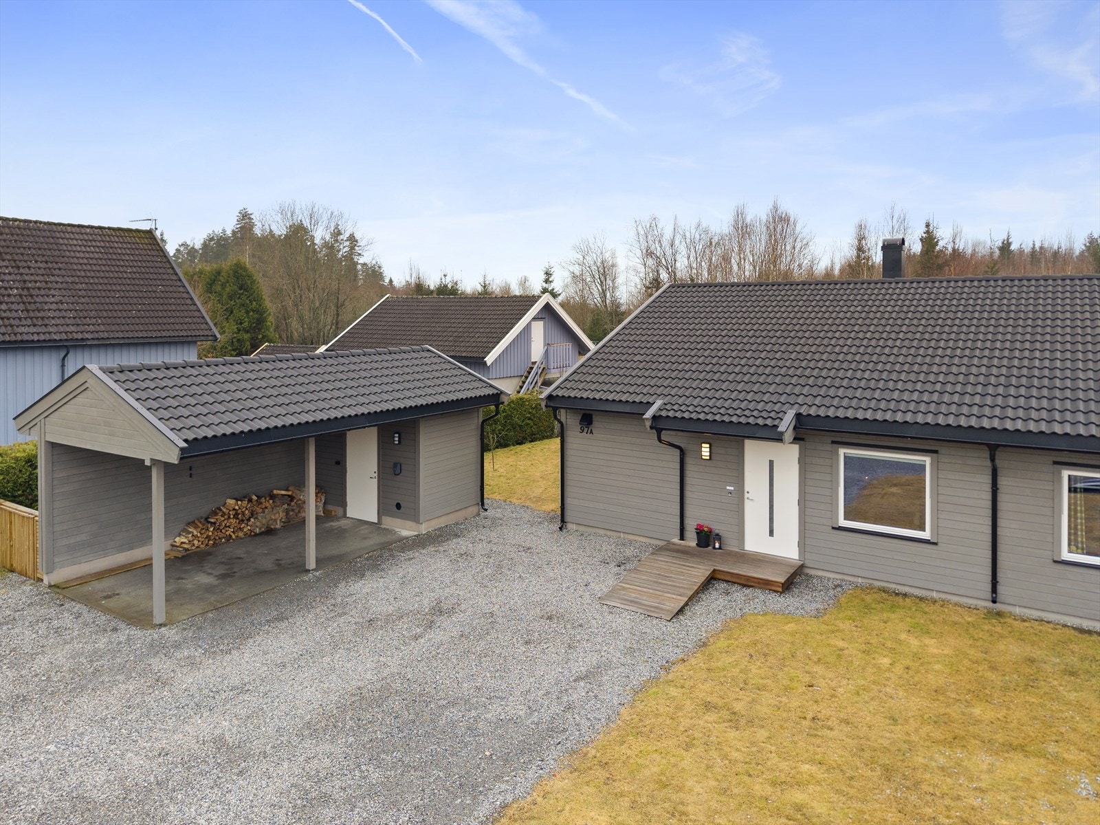 Dronefoto Galleribilde