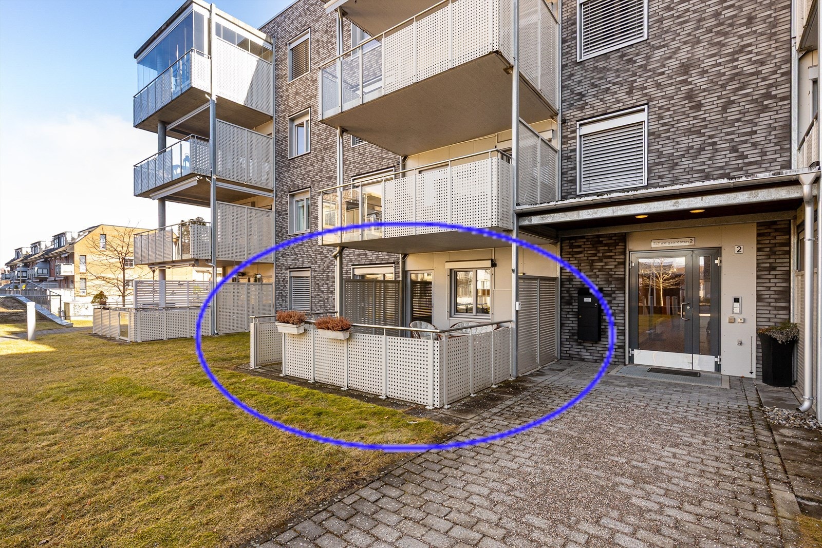 Sentrumsnær og lettstelt 2-roms leilighet med attraktiv beliggenhet i populære Schweigaardstun. Galleribilde
