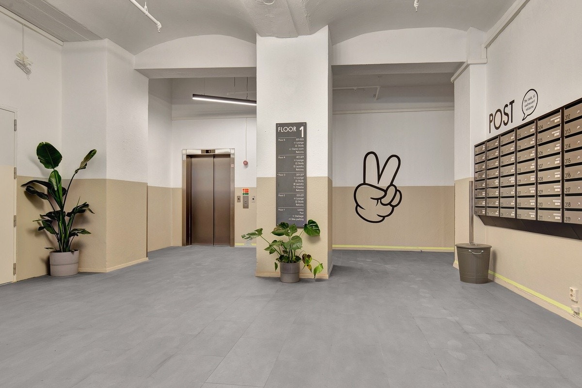 Inngangsparti Galleribilde