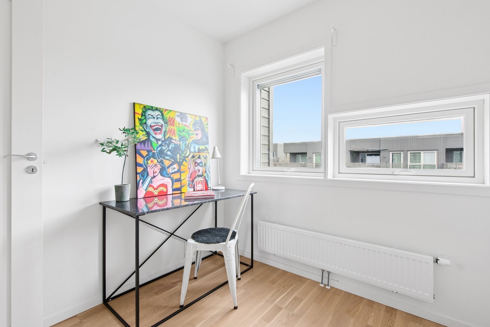 Medium stort soverommet. Galleribilde