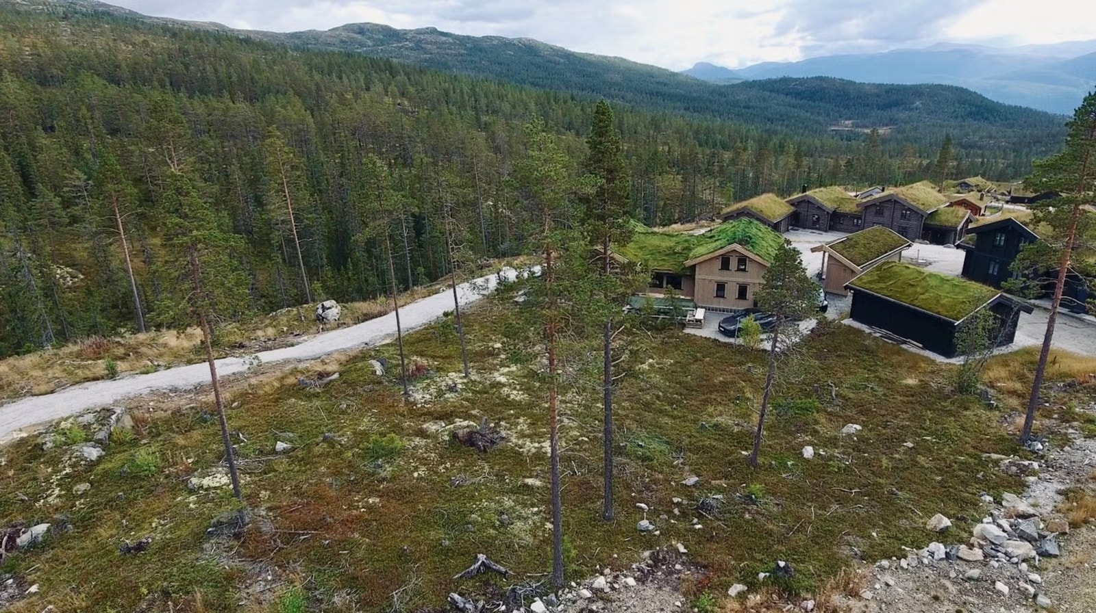 På tomta kan det bygges inntil 236 kvm BYA. Galleribilde