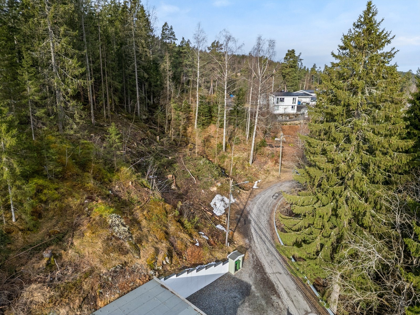 Dronefoto Galleribilde