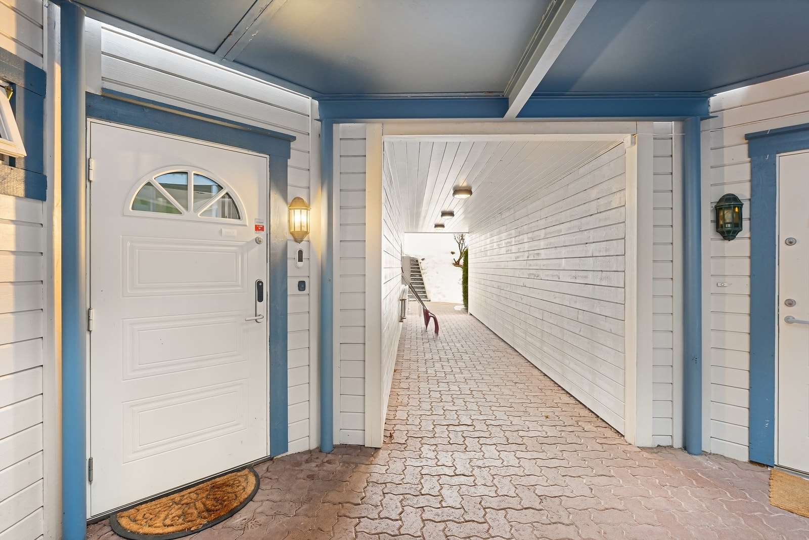 Hyggelig inngangsparti Galleribilde