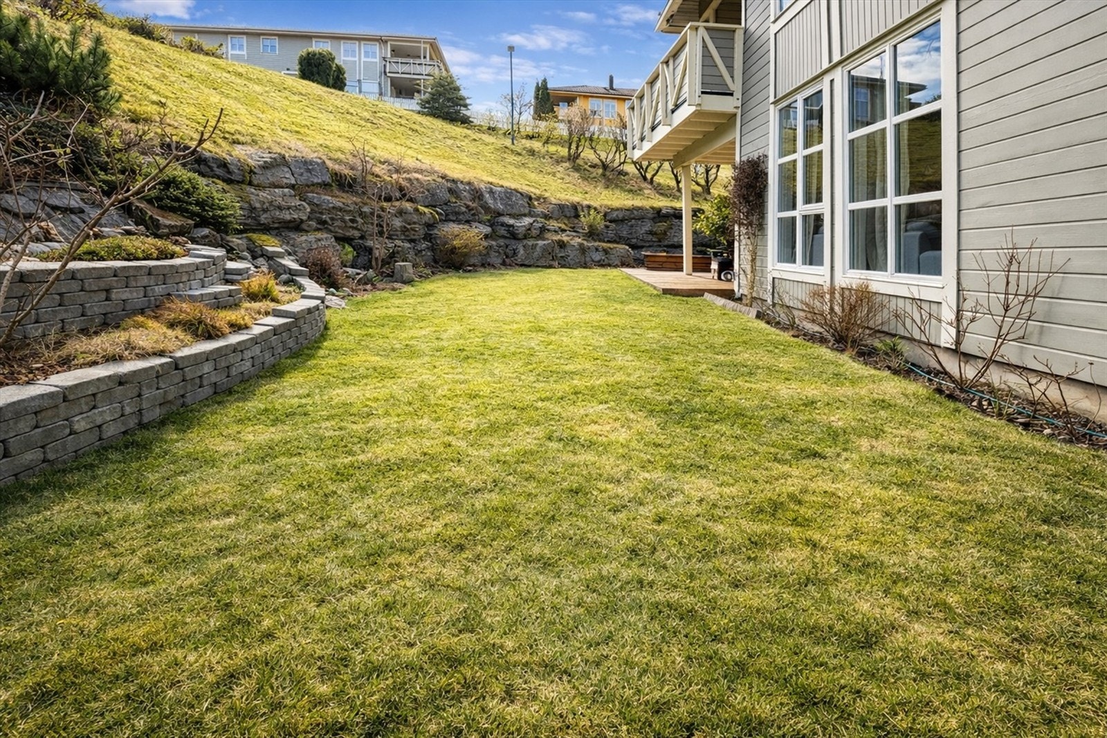 Nydelig uteplass Galleribilde