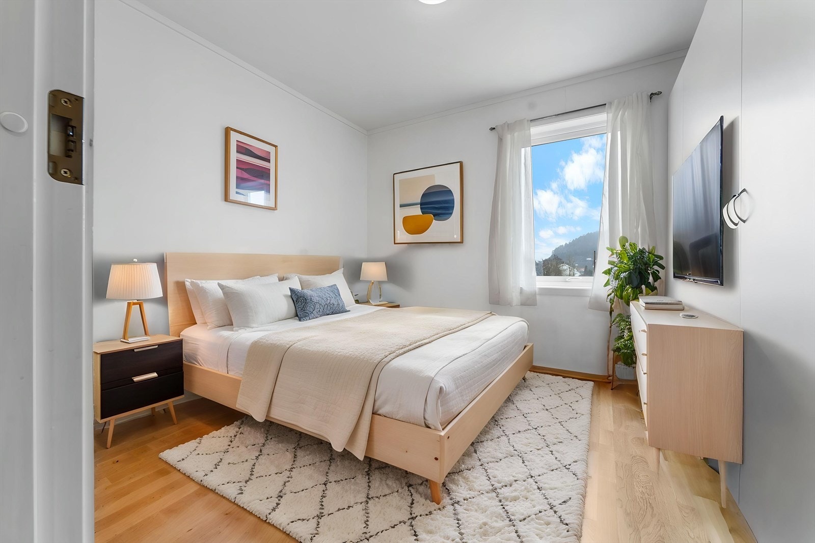 Soverommet er innredet med KI - avvik i skalering kan dermed forekomme. Galleribilde