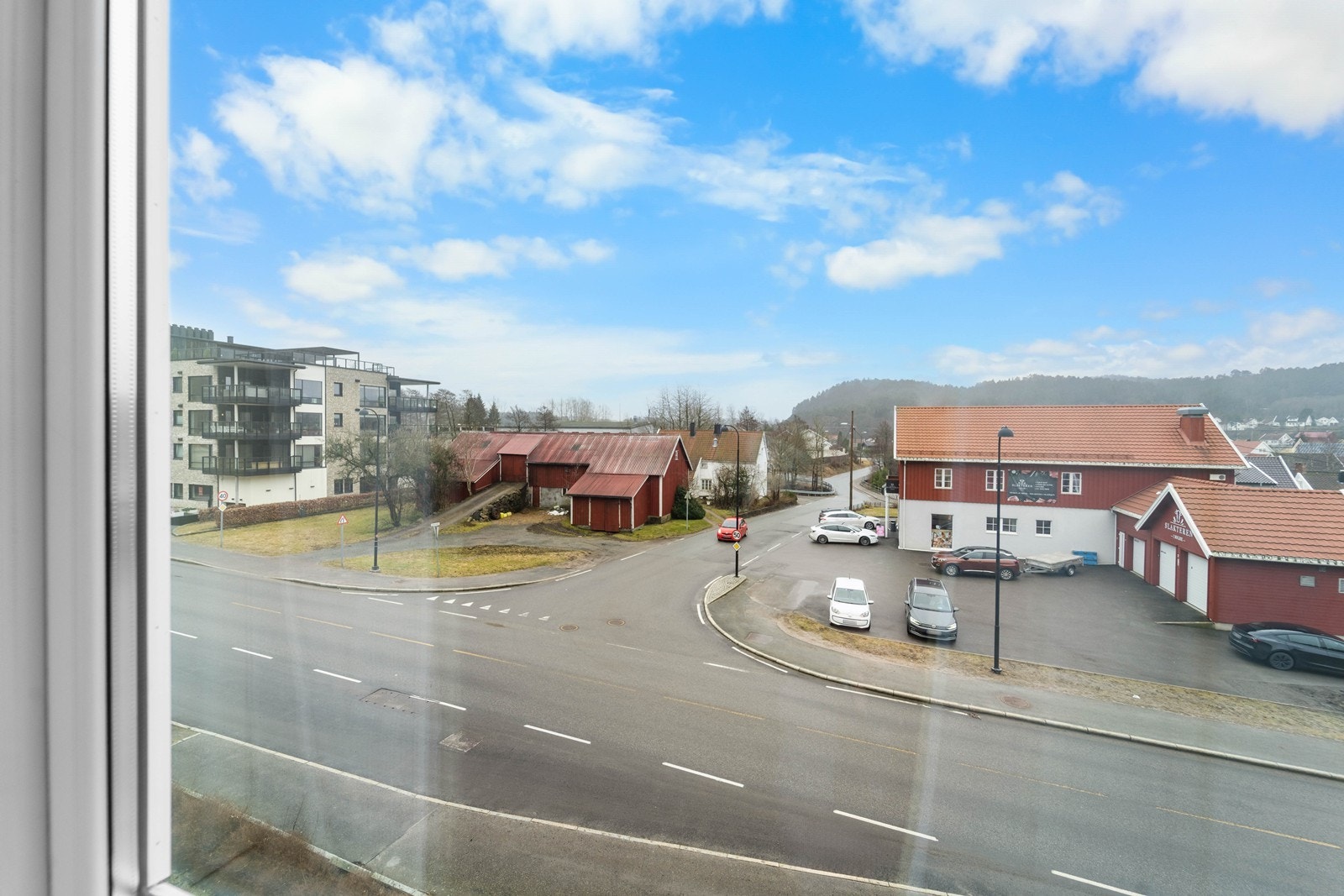 Utsikt fra soverom. Galleribilde