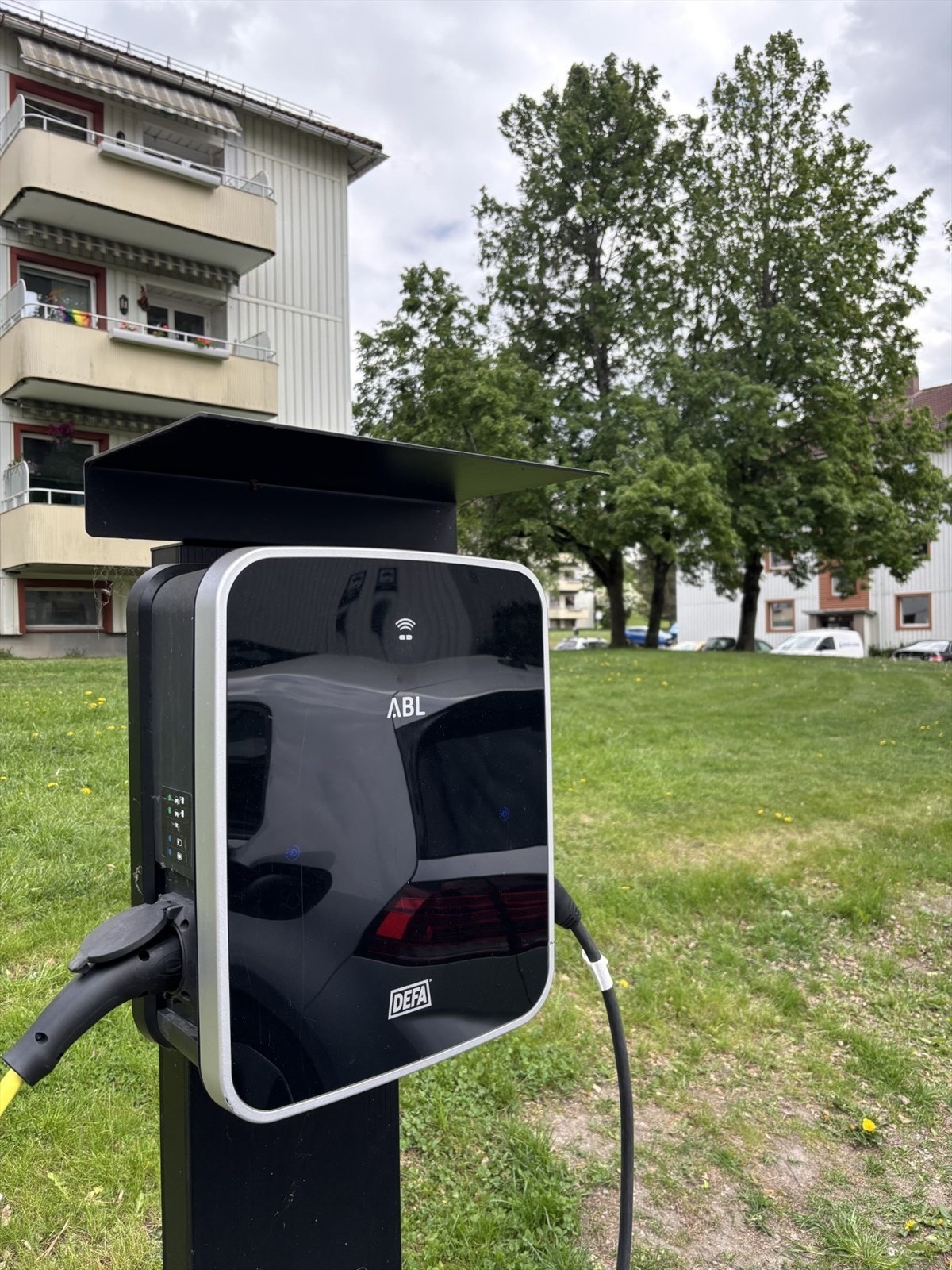 Hver andelseier i borettslaget får bruksrett til to parkeringsplasser som utdeles av styret. (Bilde kun for illustrasjon) Galleribilde