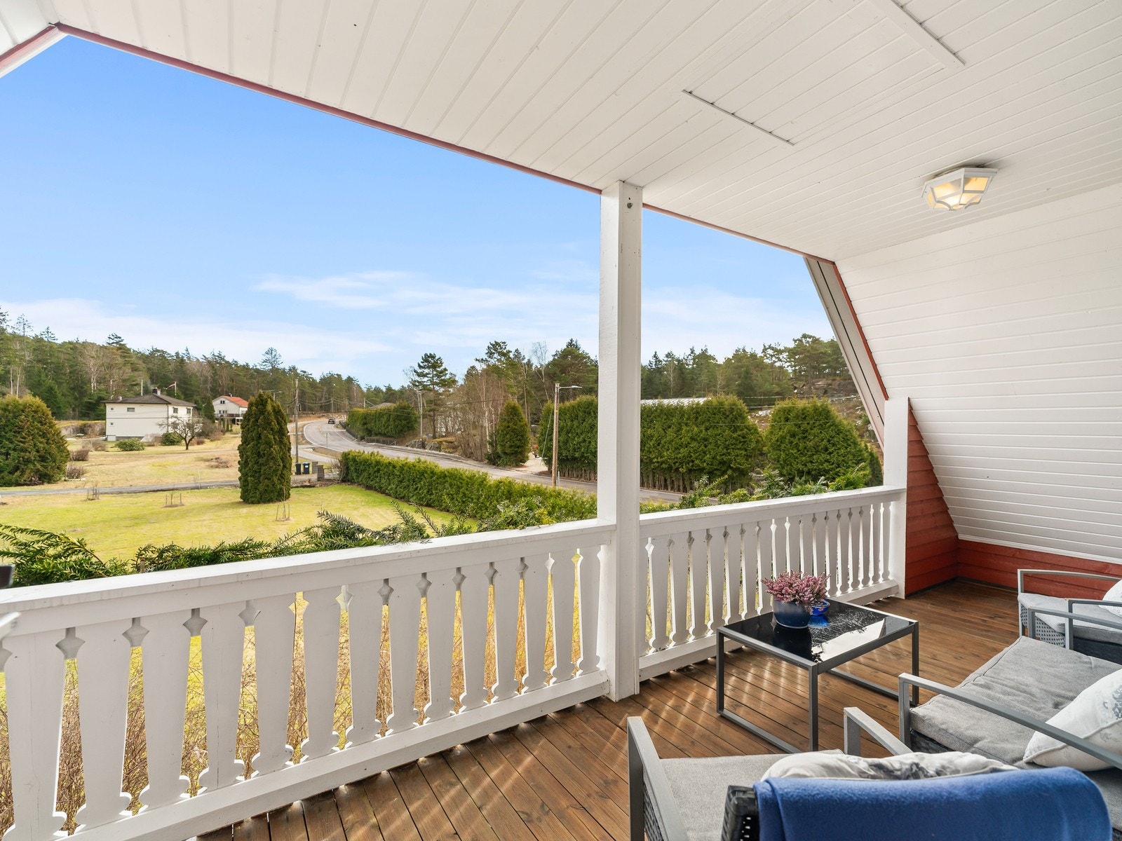 Balkong i hoveddelen. Galleribilde