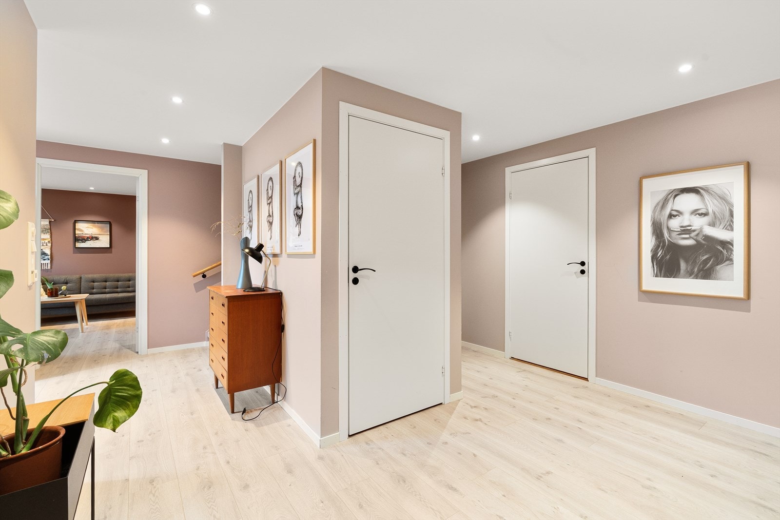 Store deler av underetasjen er også oppgradert og modernisert av dagens eier Galleribilde