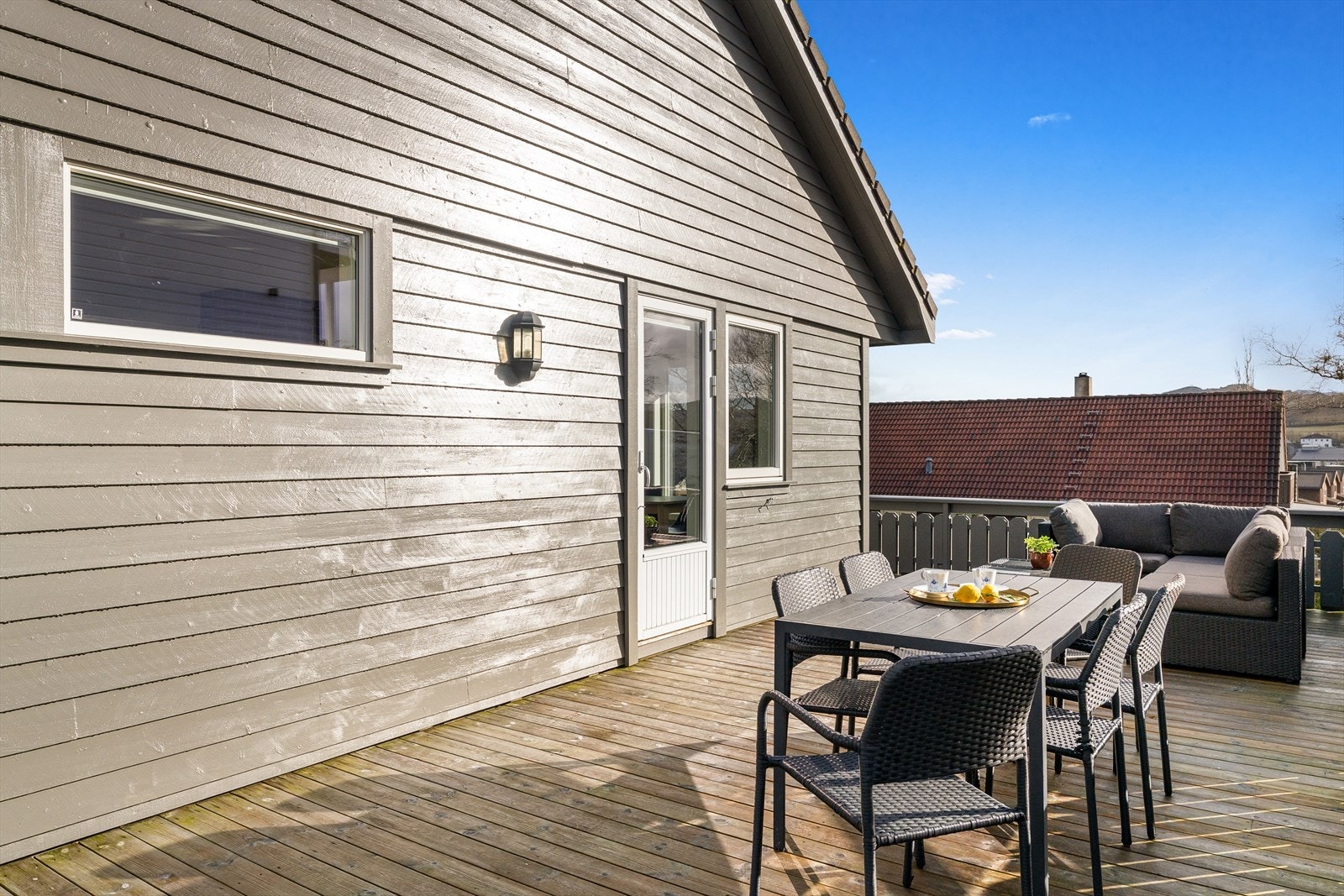 Sørvestvendt uteområde Galleribilde