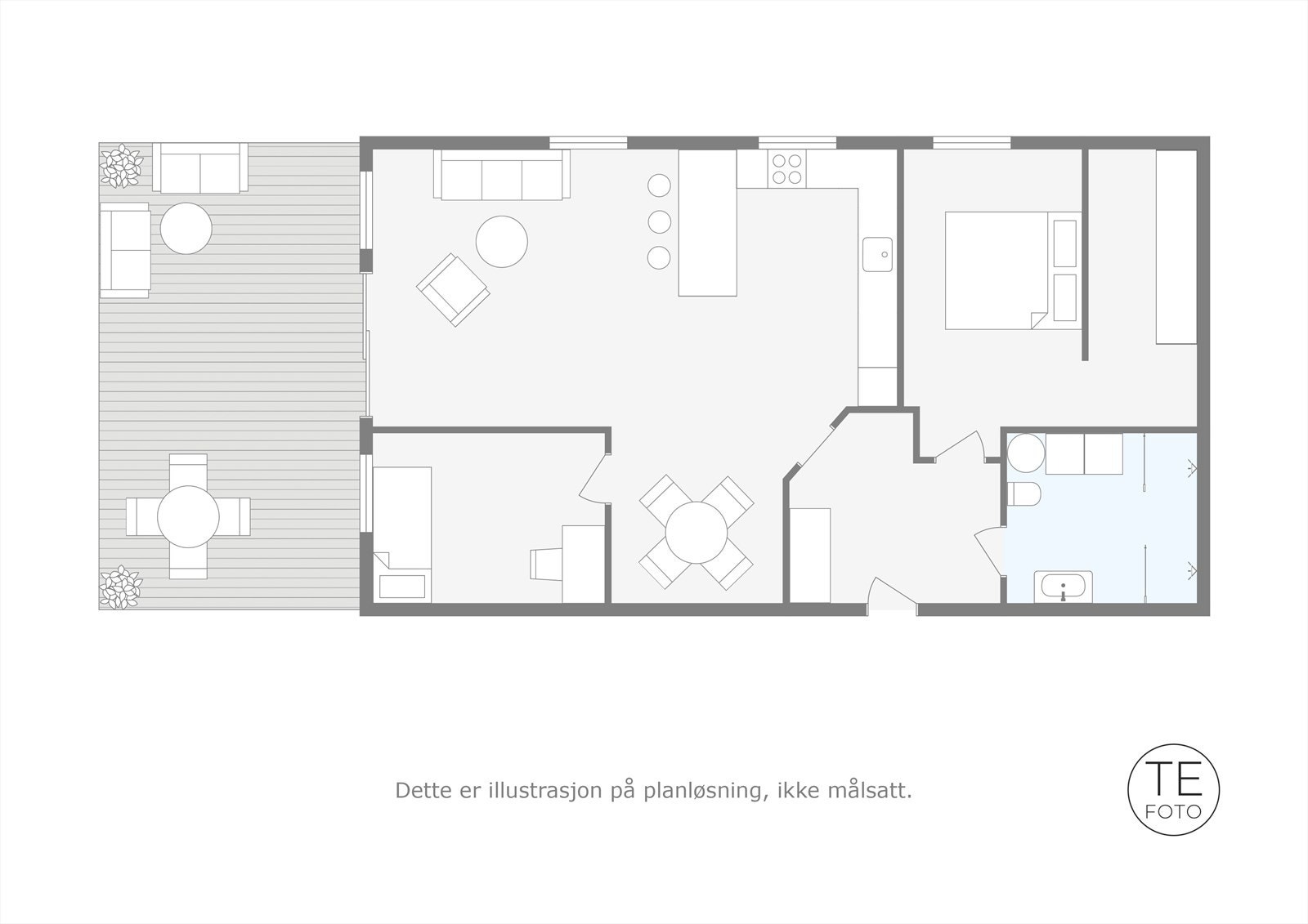 Plantegning. Galleribilde