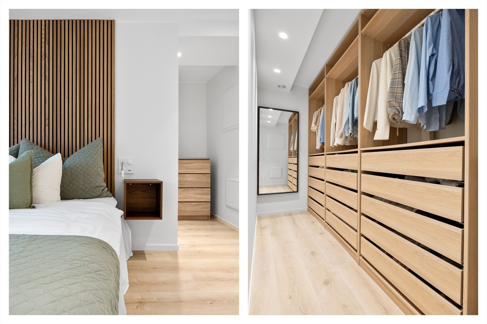 Lekker walk-in garderobe på hovedsoverommet! Galleribilde