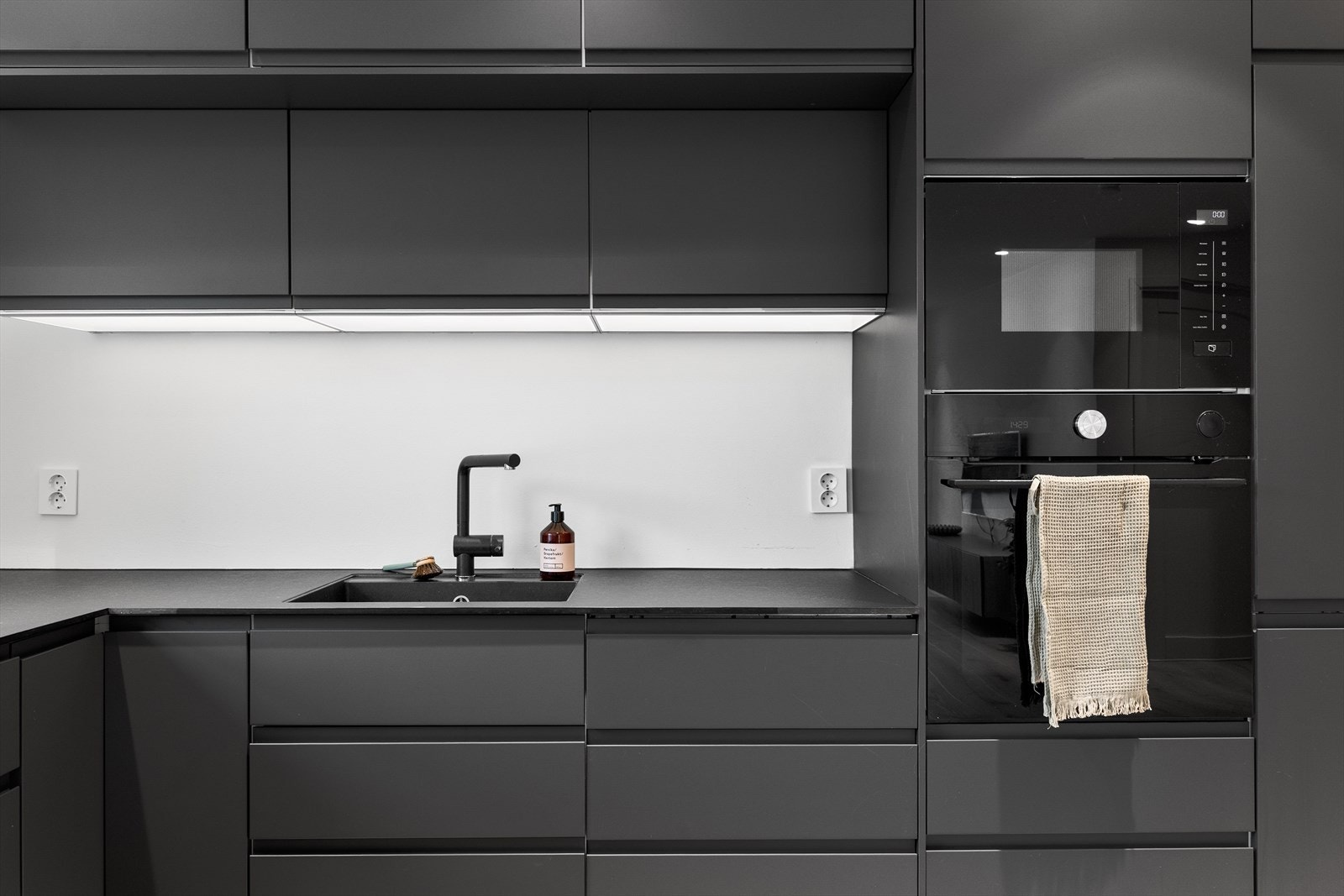 Alle hvitevarer er integrert. Galleribilde