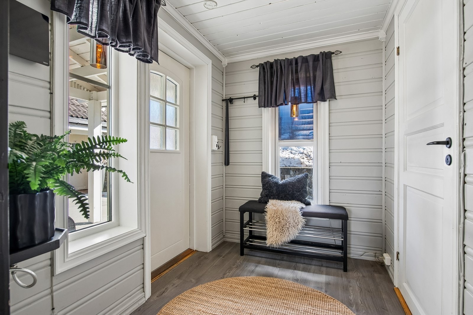 Inngangspartiet ble tilbygget i 2010 og gir et godt første inntrykk. Galleribilde