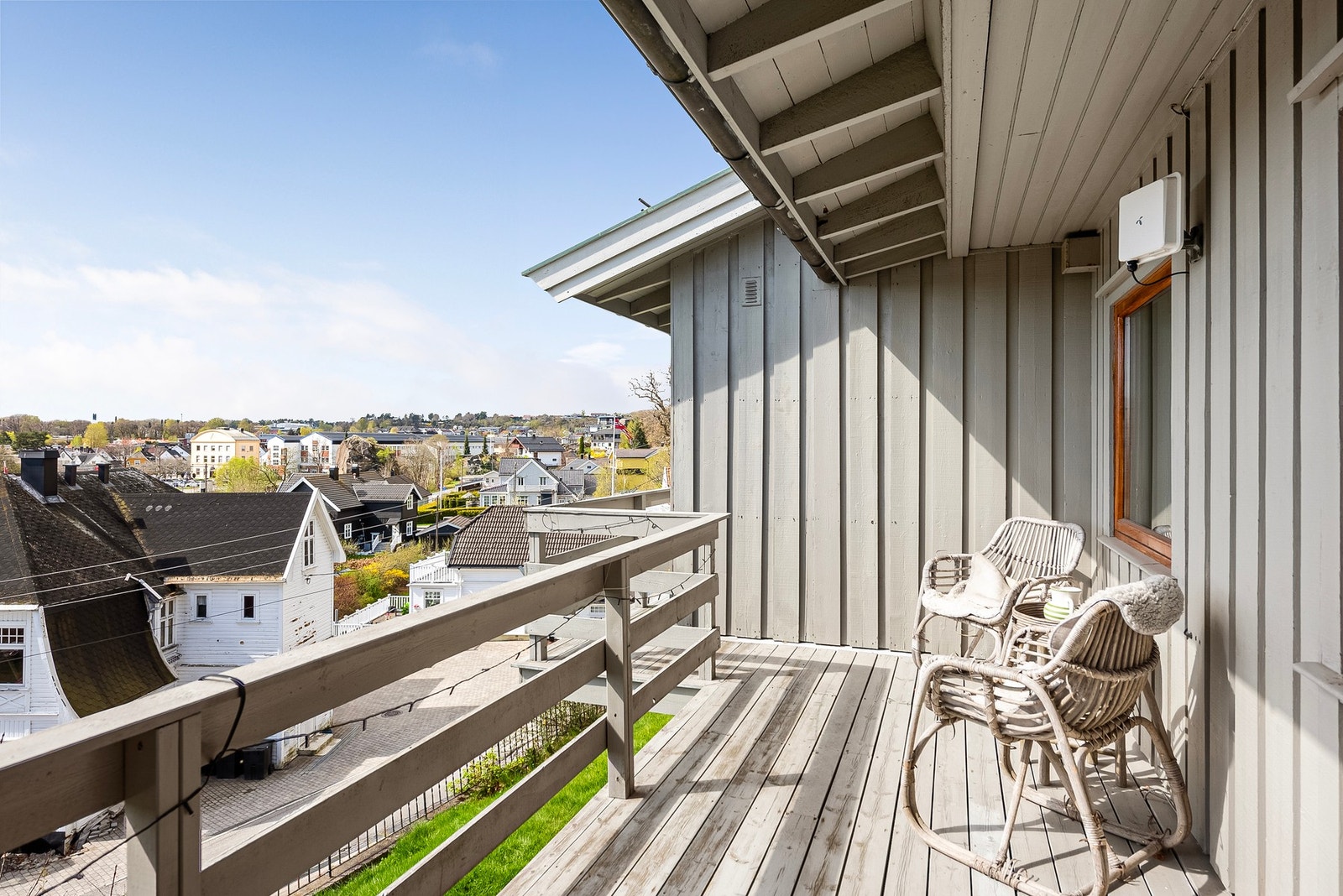 Utgang til veranda fra soverommet Galleribilde