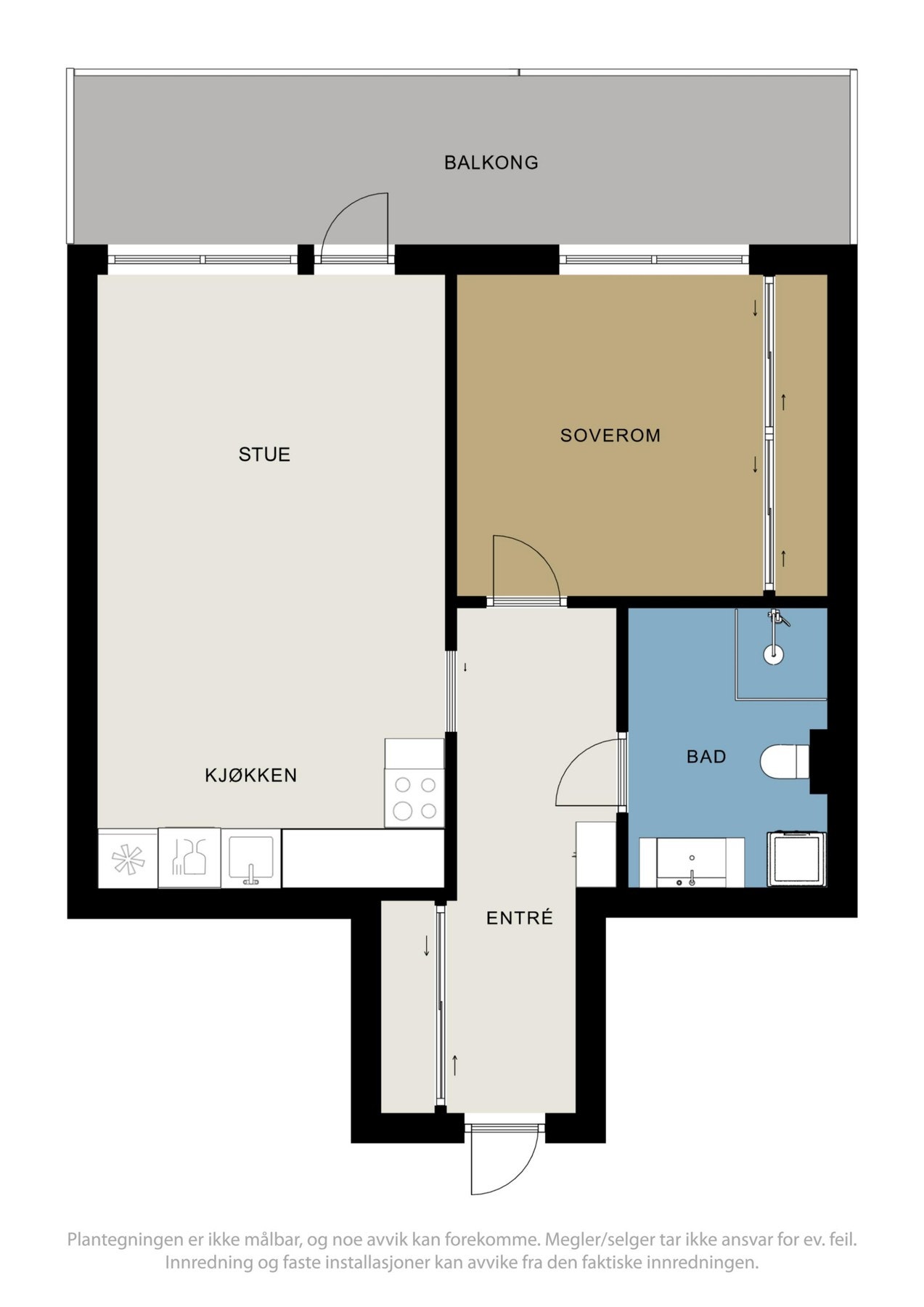 Planskisse - 2. Etasje Galleribilde