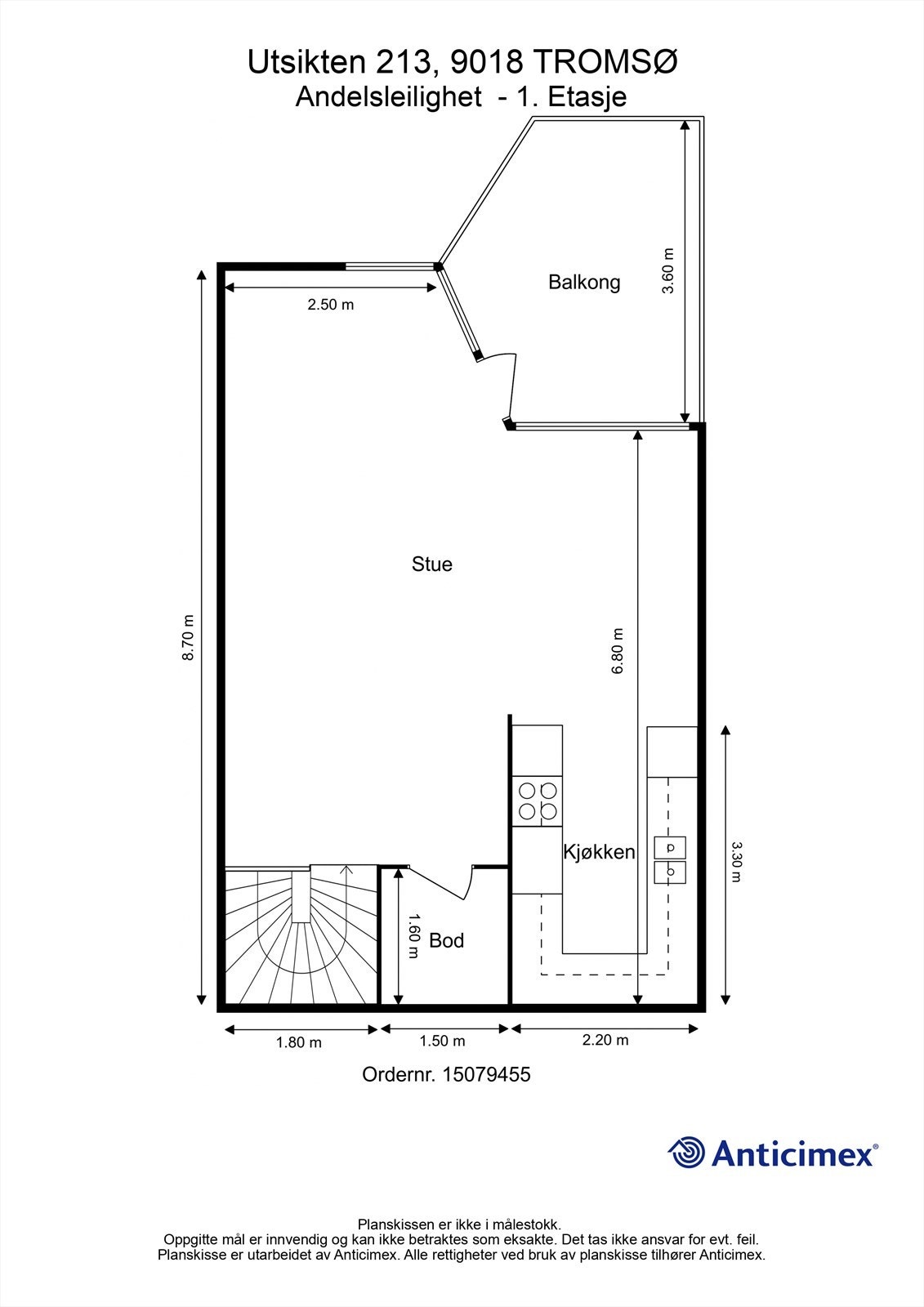 Plantegning- 1. Etasje Galleribilde