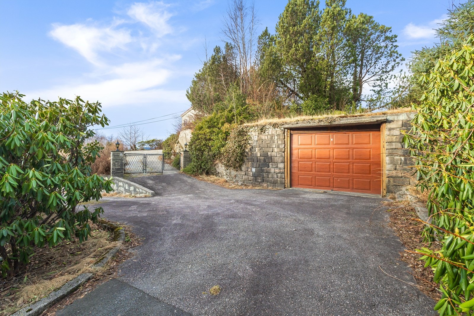 Det er enkelt å snu på eiendommen med egen sløyfe Galleribilde