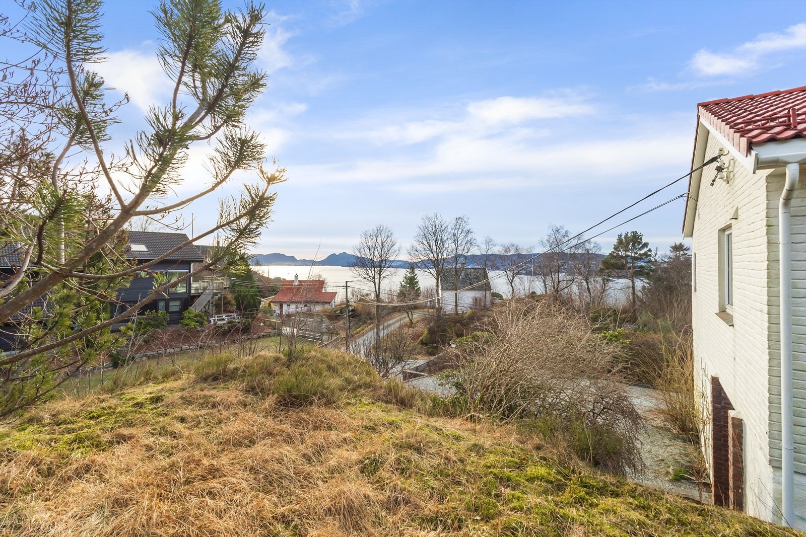 Byfjorden med Lyderhorn i sikte Galleribilde