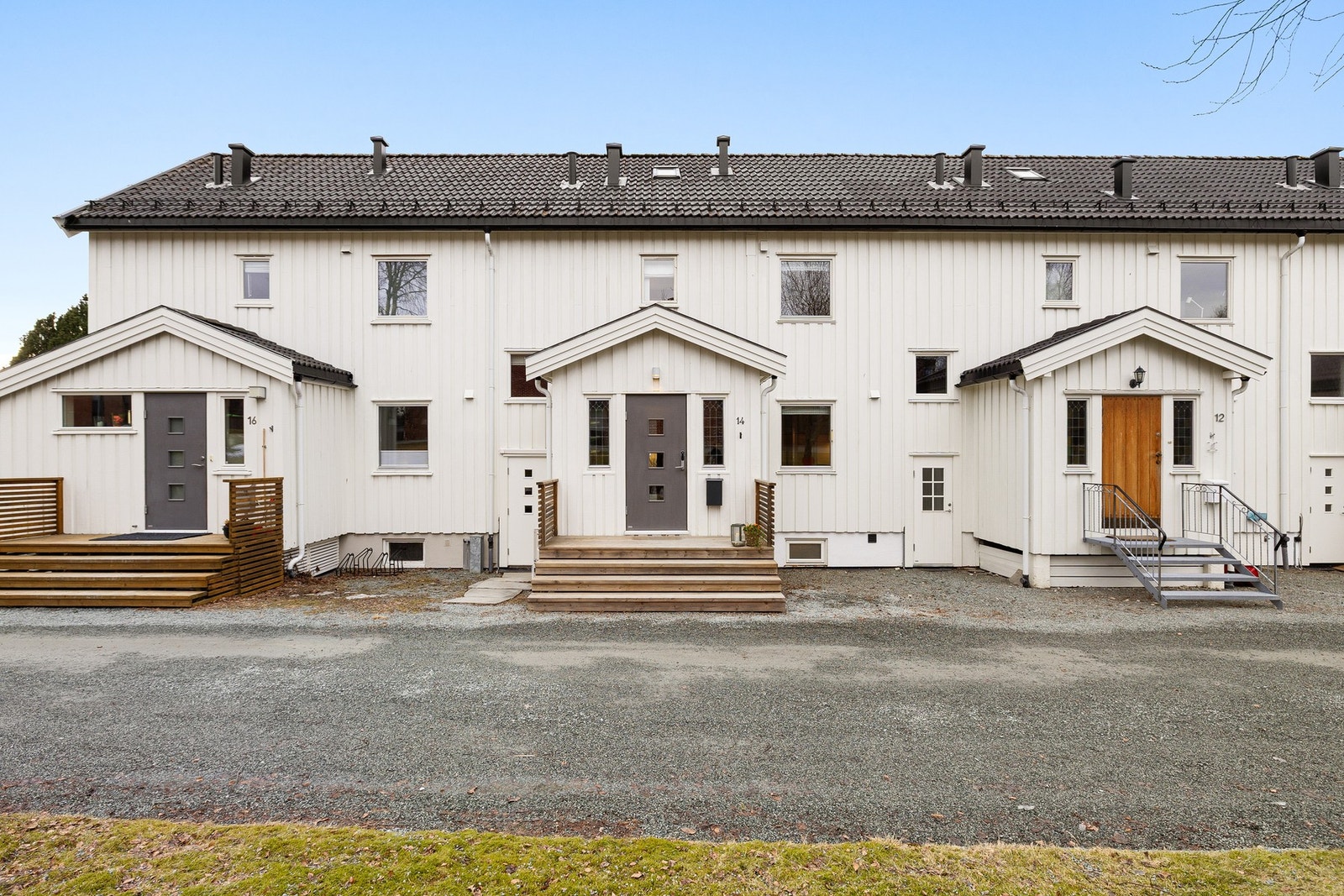 Fasadebilde. Galleribilde