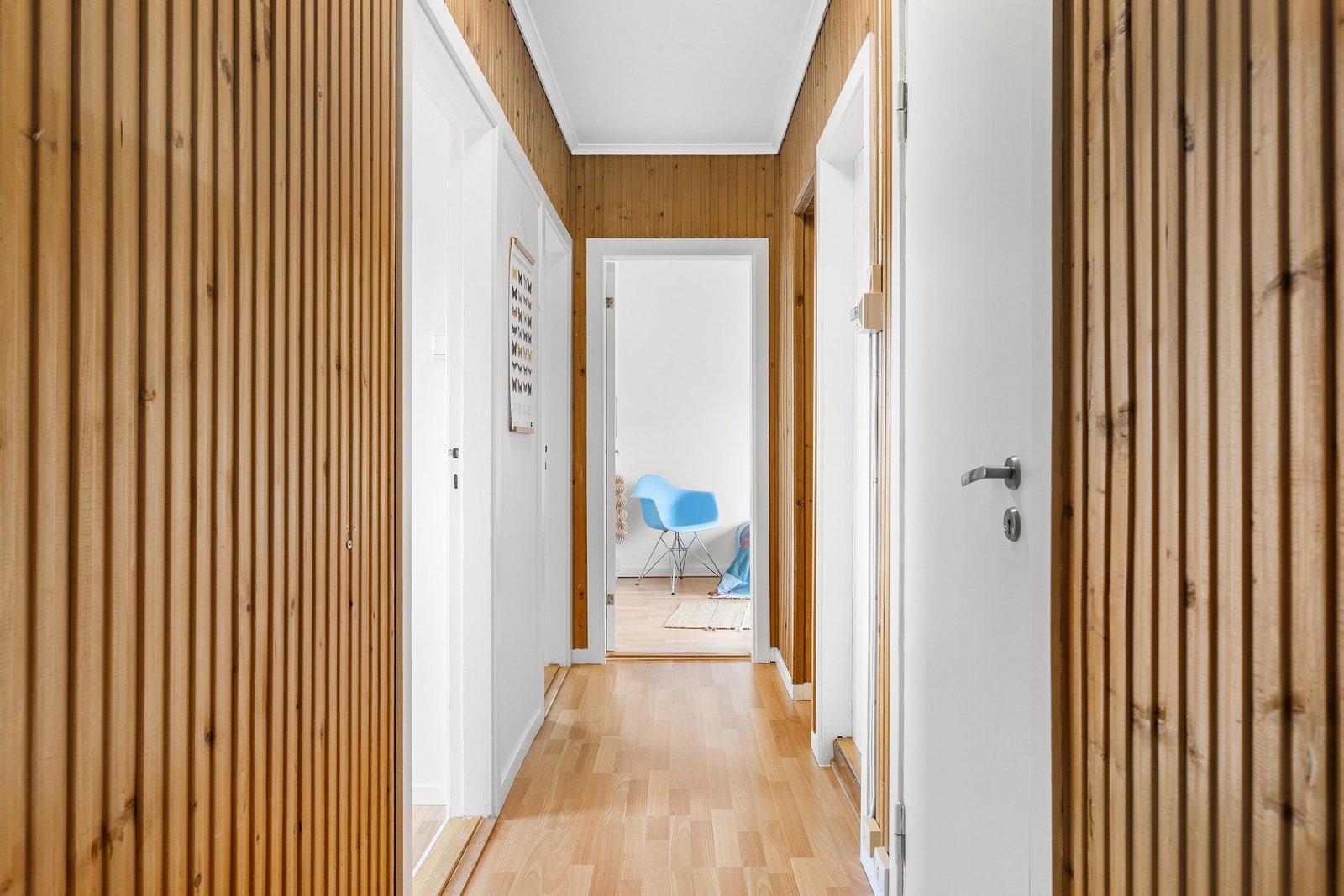 Gang med lune materialvalg. Galleribilde