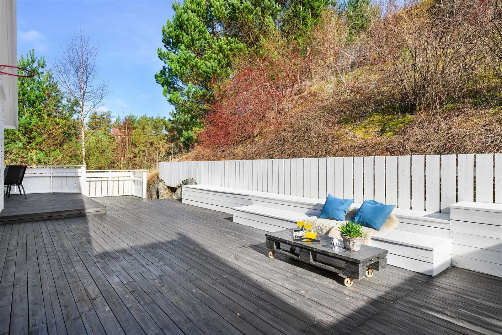 Store åpne plasser og naturen som nærmeste nabo. Galleribilde