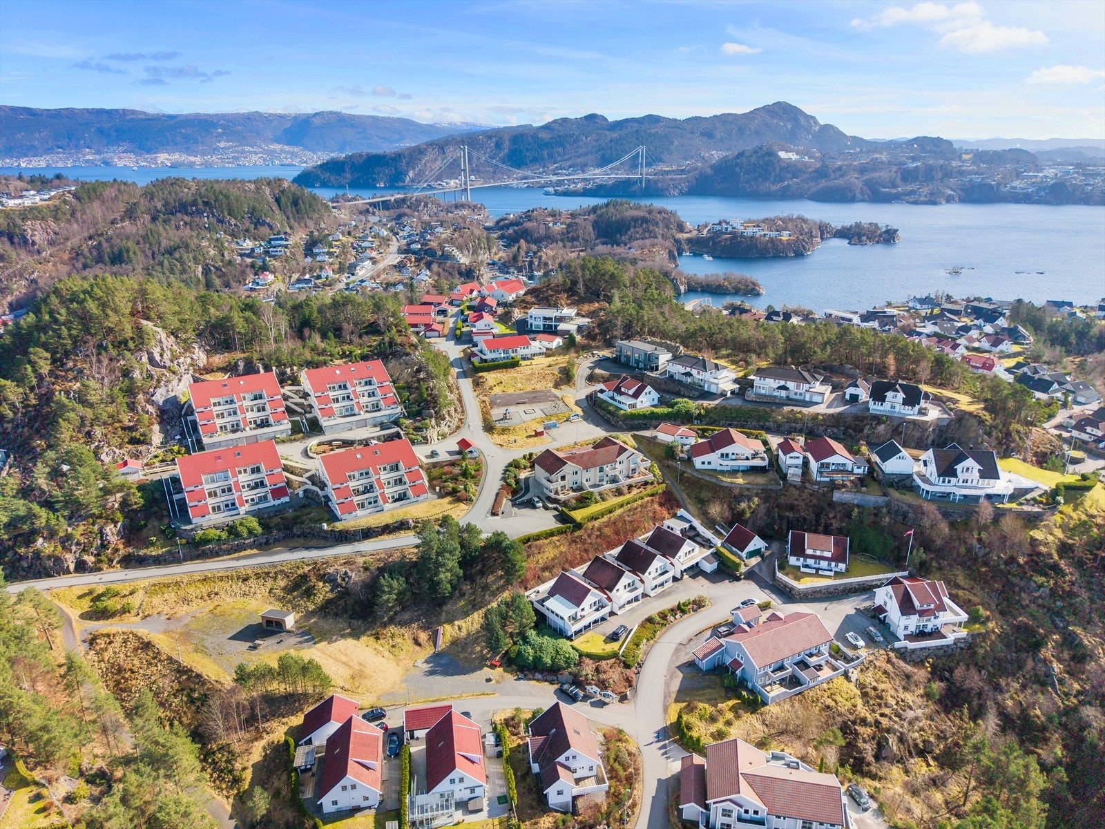 Oversiktsbilde av området. Bildet er tatt i retning sørøst. Galleribilde