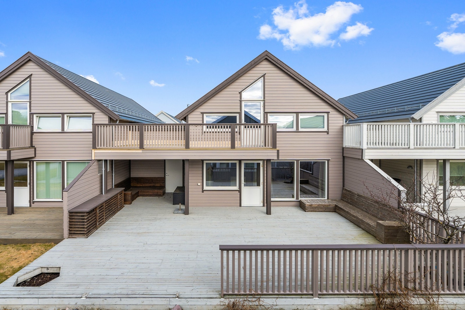 Stor terrasse Galleribilde