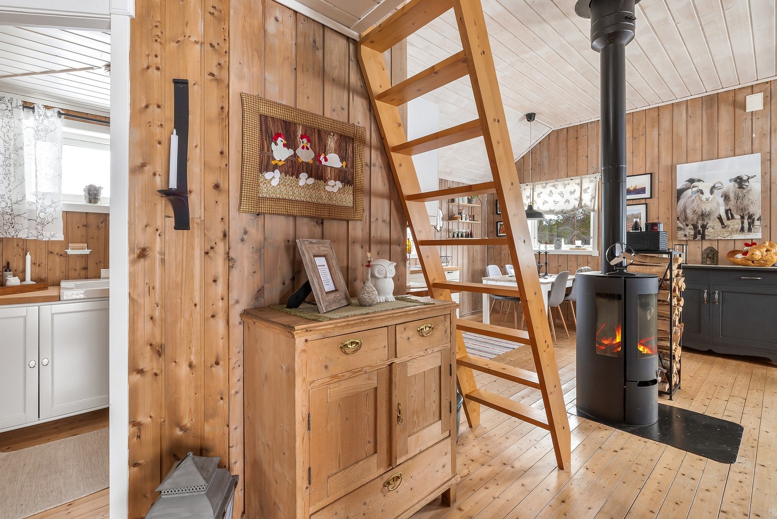 Trappen leder til hemsen Galleribilde