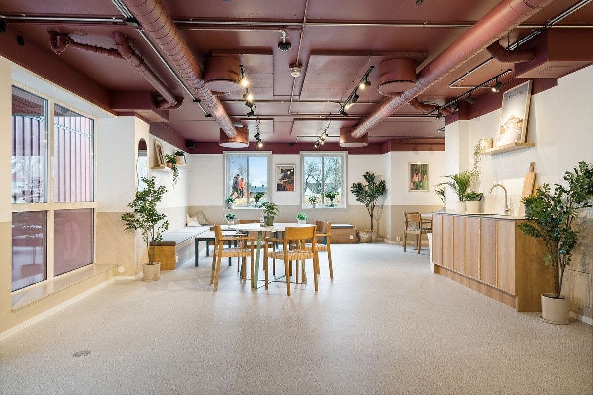 Nyoppusset lesesal Galleribilde
