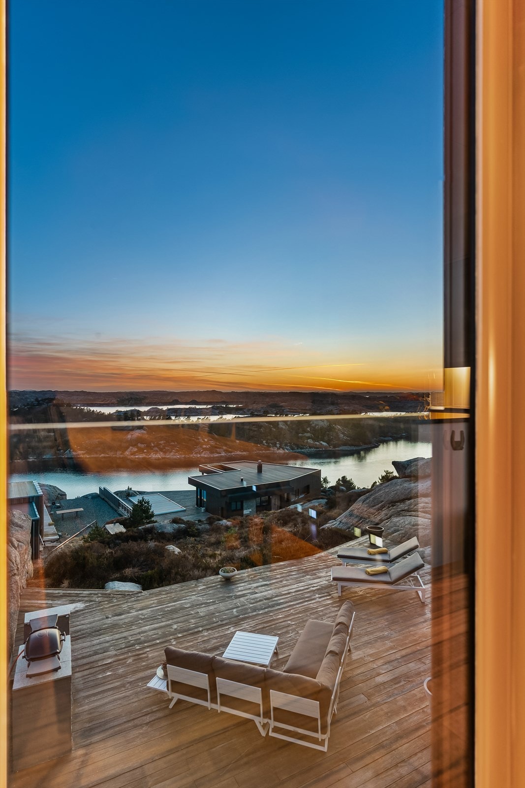 Nydelig utsikt fra stue Galleribilde