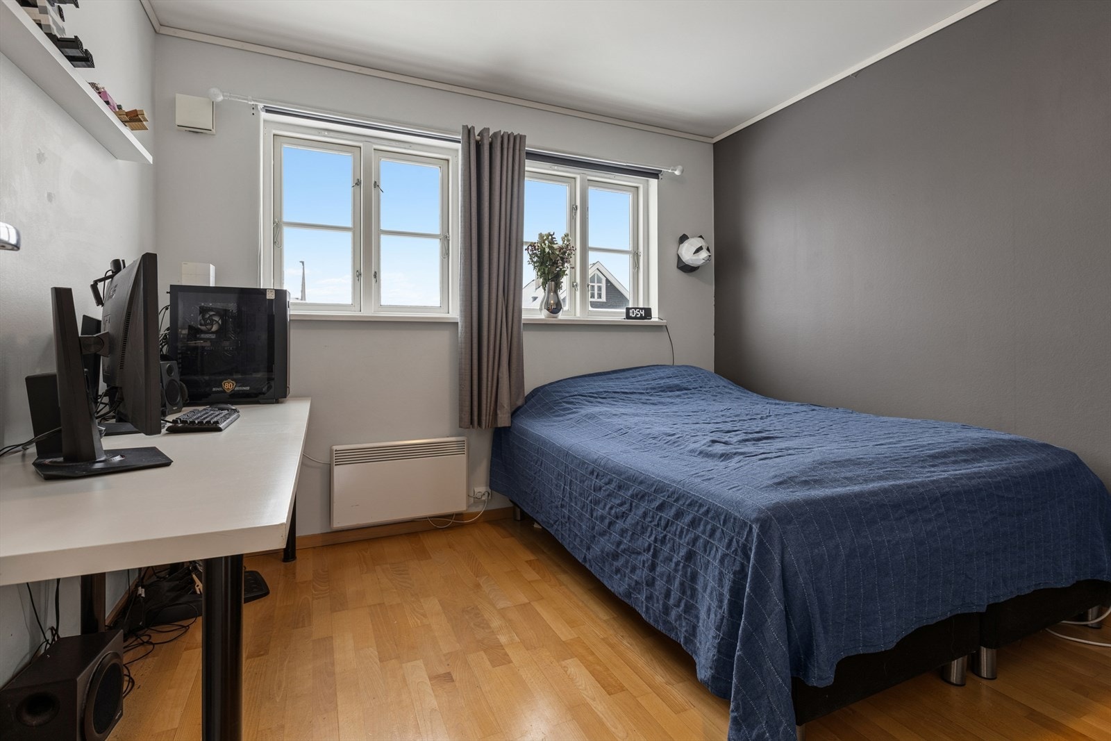 Soverommene har plass til både seng, tilpasset garderobeløsning og andre ønskelige møbler. Galleribilde