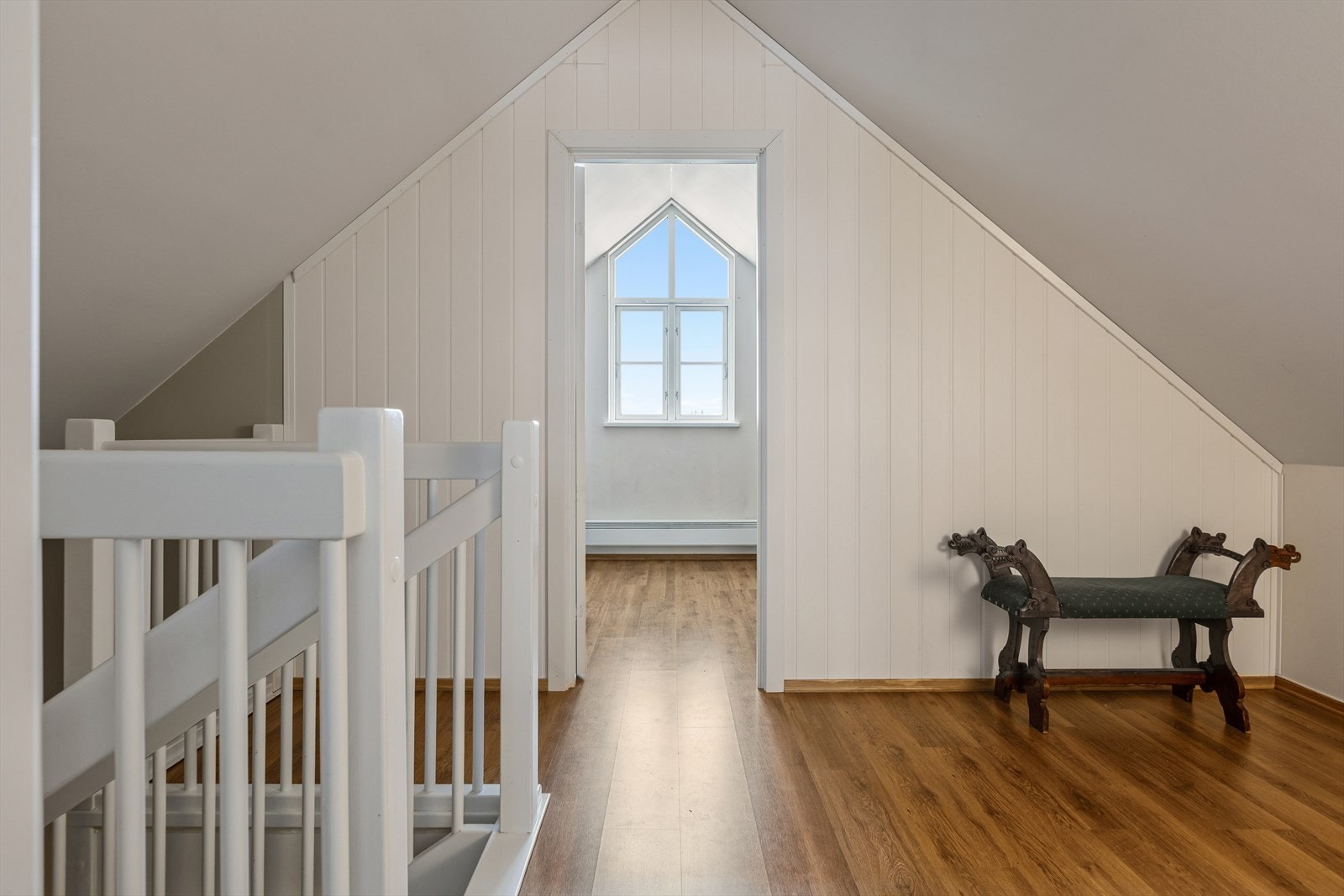 Boligen strekker seg over tre plan. Galleribilde