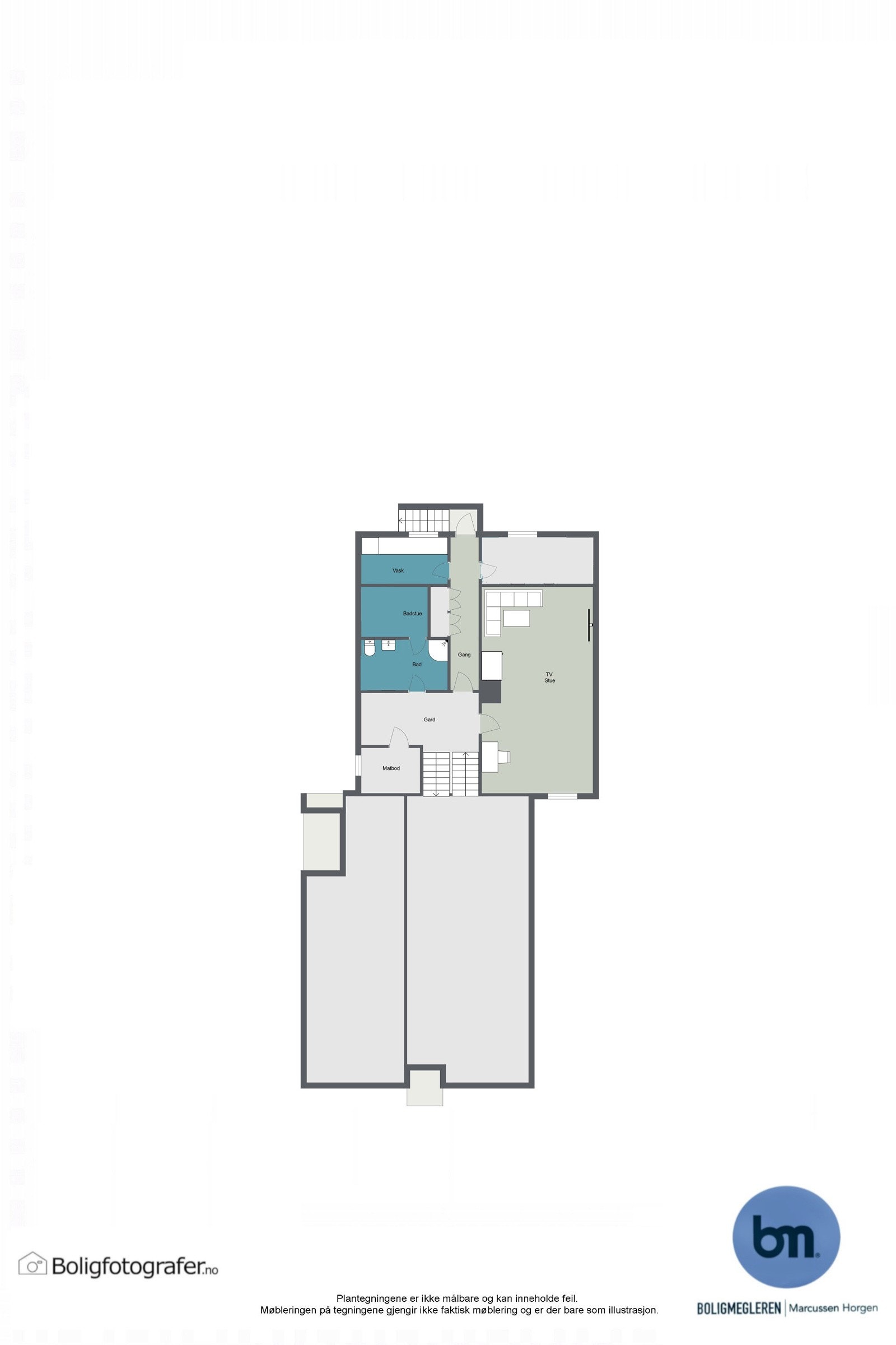 Planløsning u.etg Galleribilde