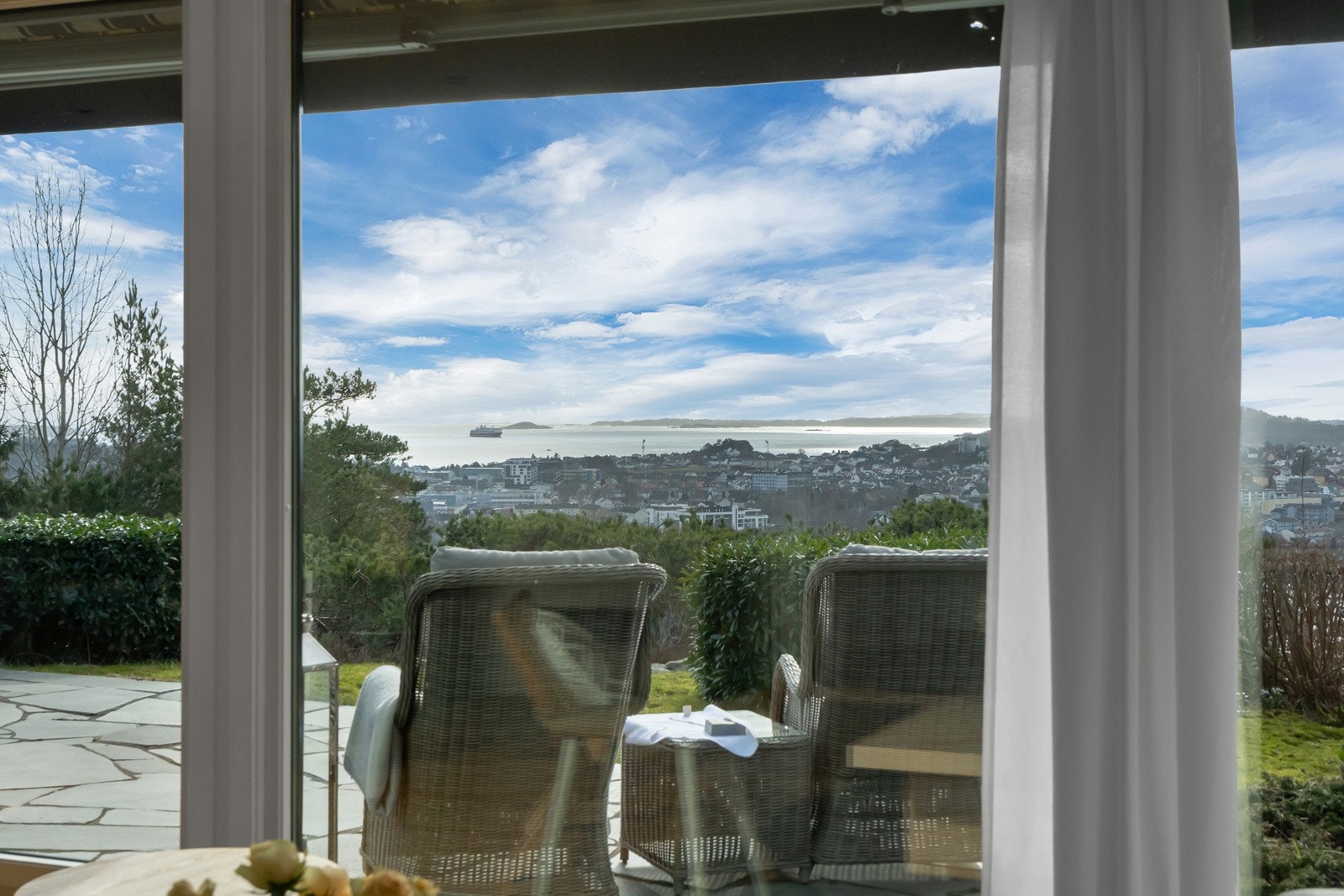 Praktfull utsikt Galleribilde