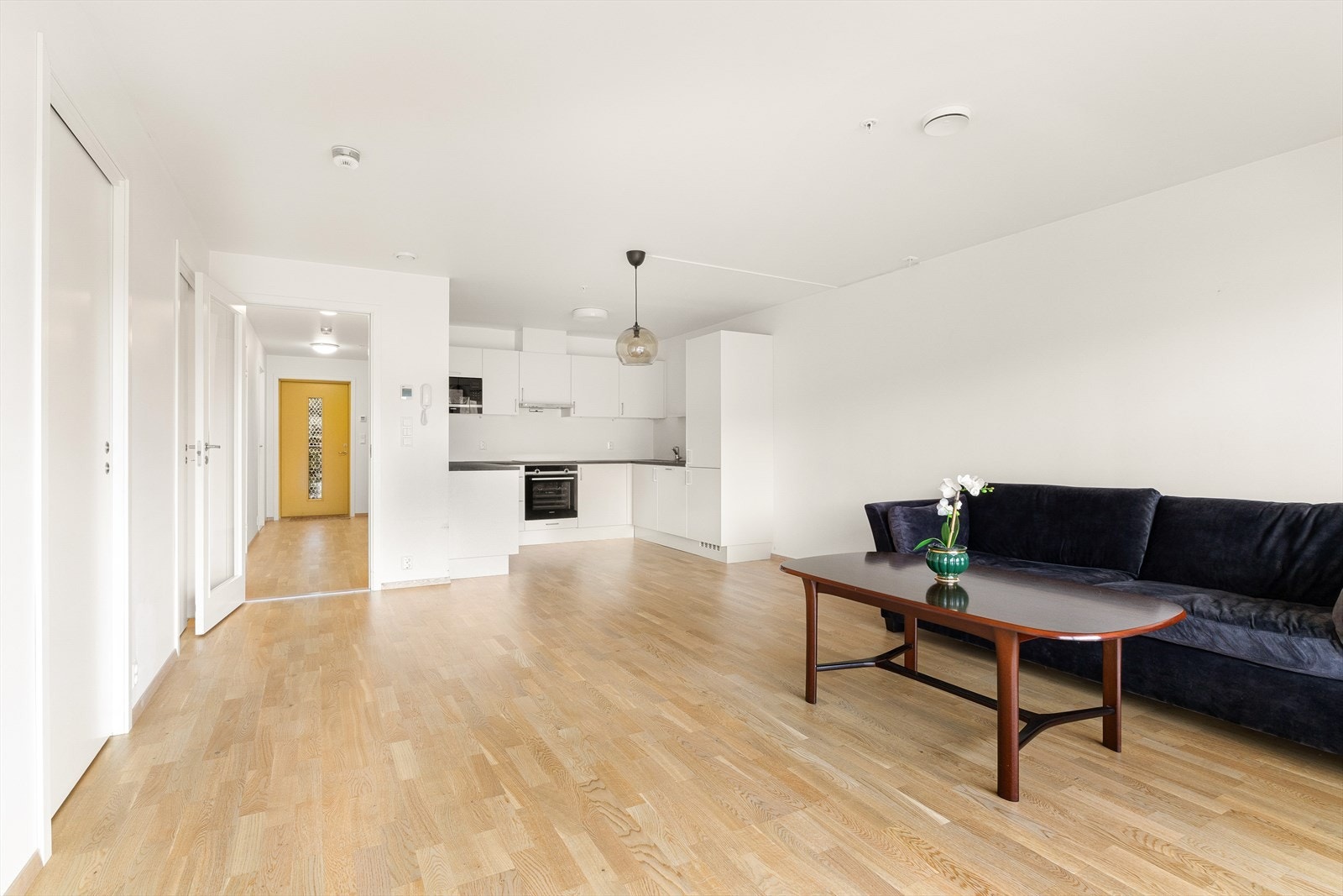 - Bygget i 2019, er leiligheten moderne og fleksibel, og passer godt for både unge og eldre - Galleribilde