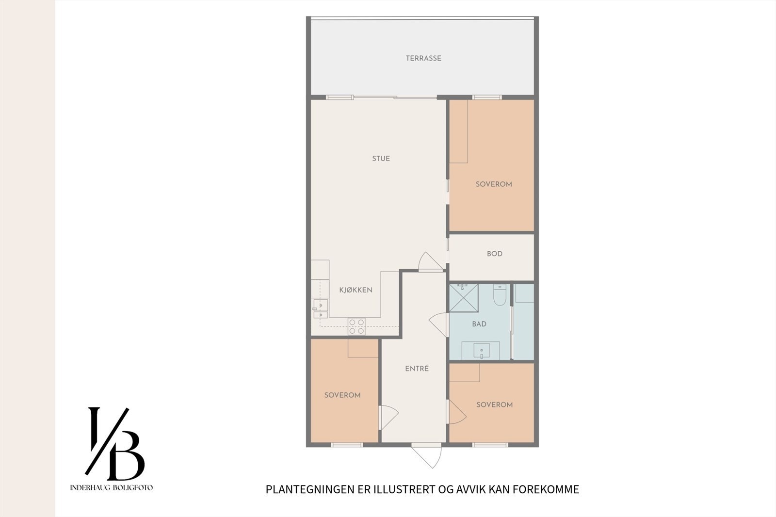 - Plantegning 2D - Galleribilde